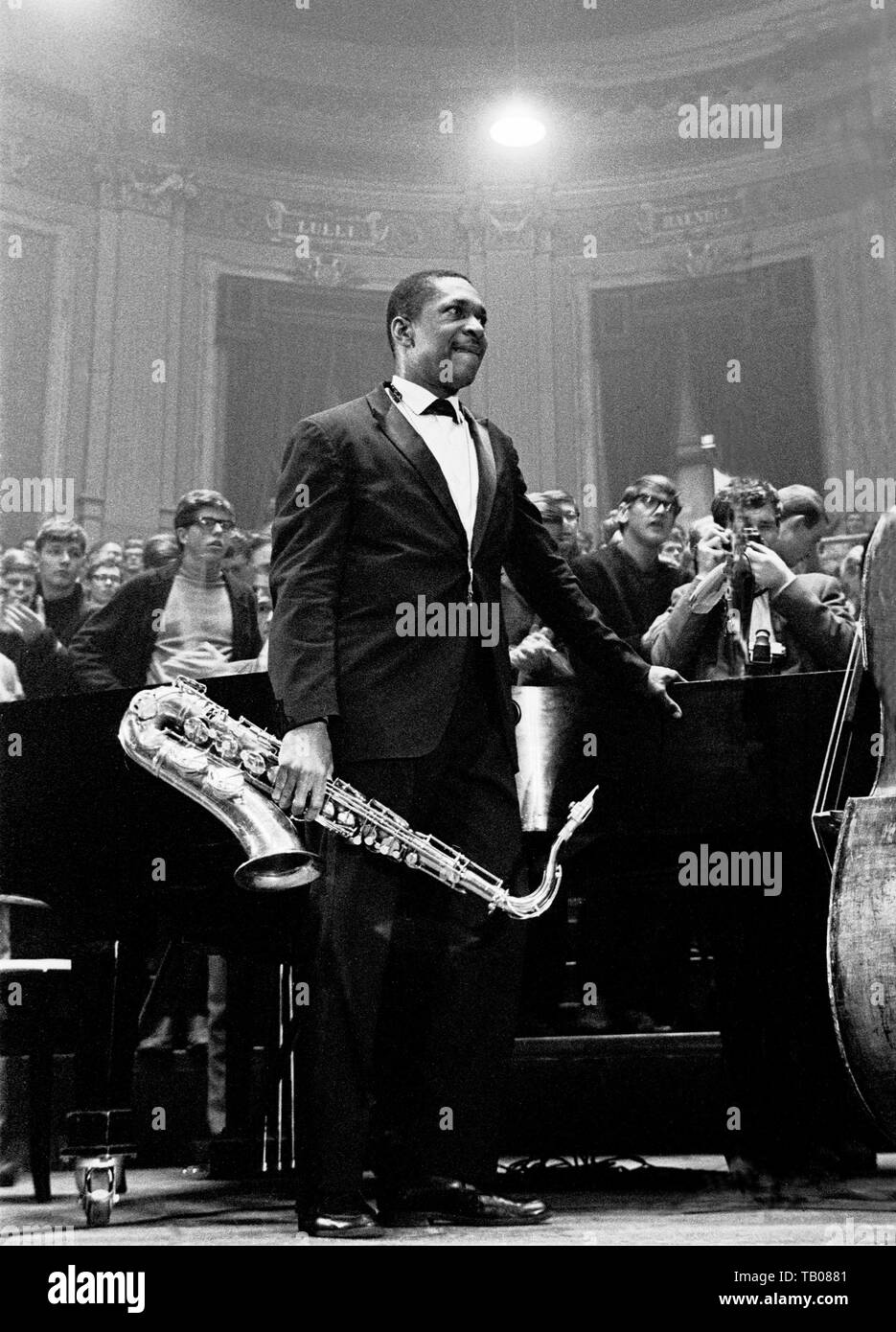 John Coltrane, Concertgebouw Amsterdam, 1963 Stockfoto