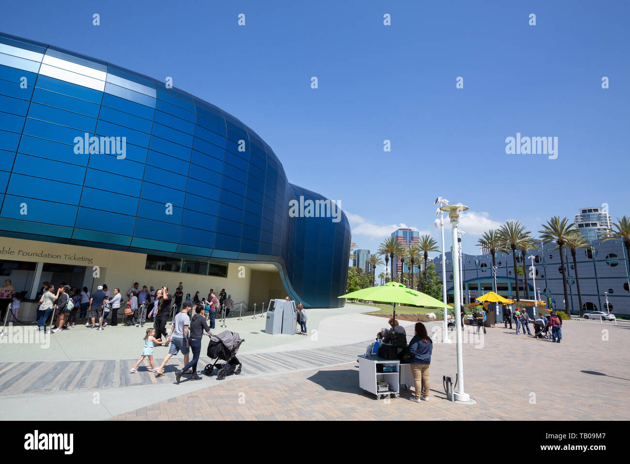 Pacific Visionen am Aquarium des Pazifik, Long Beach, CA, USA Stockfoto