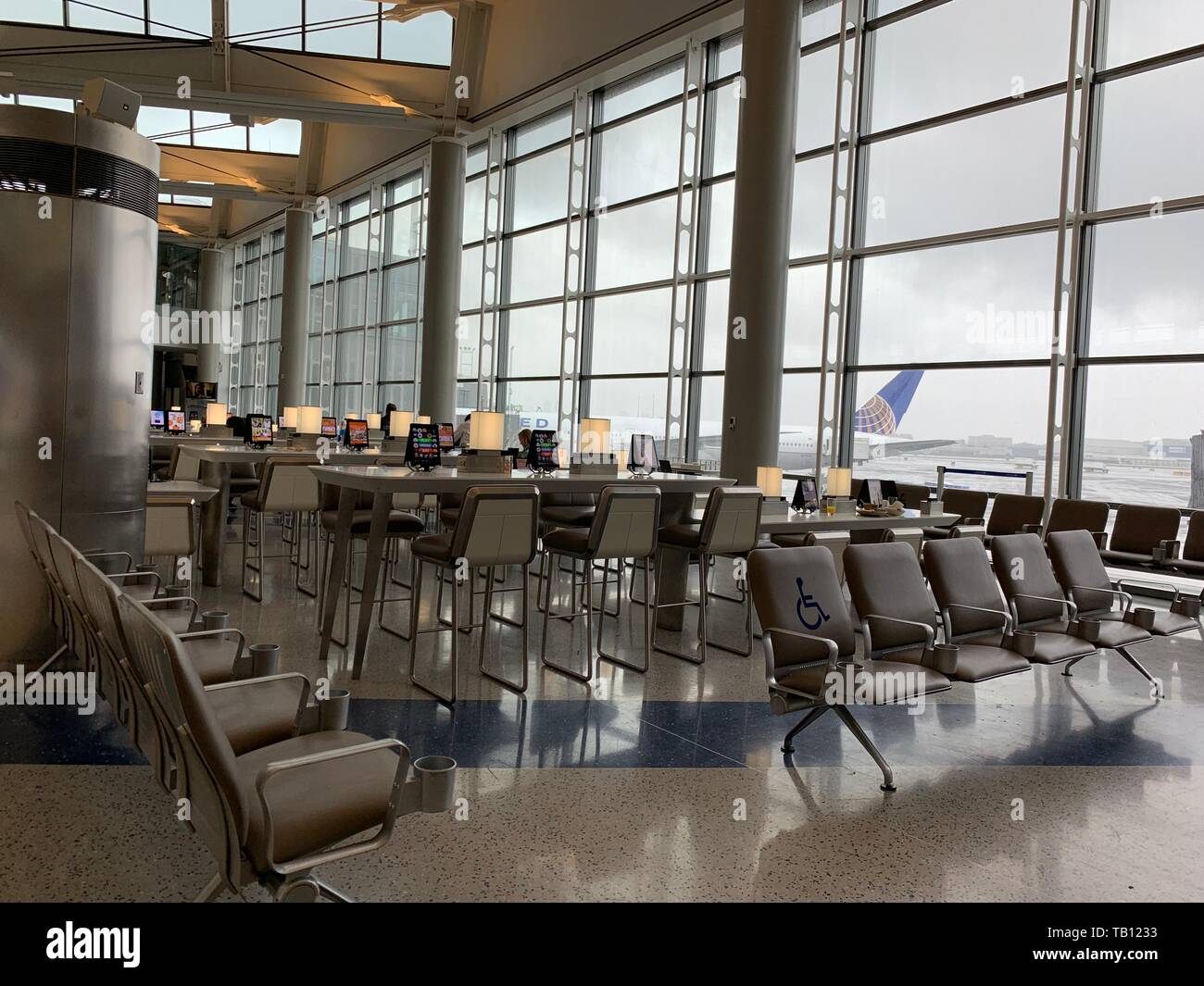 Newark Liberty International Airport. Stockfoto
