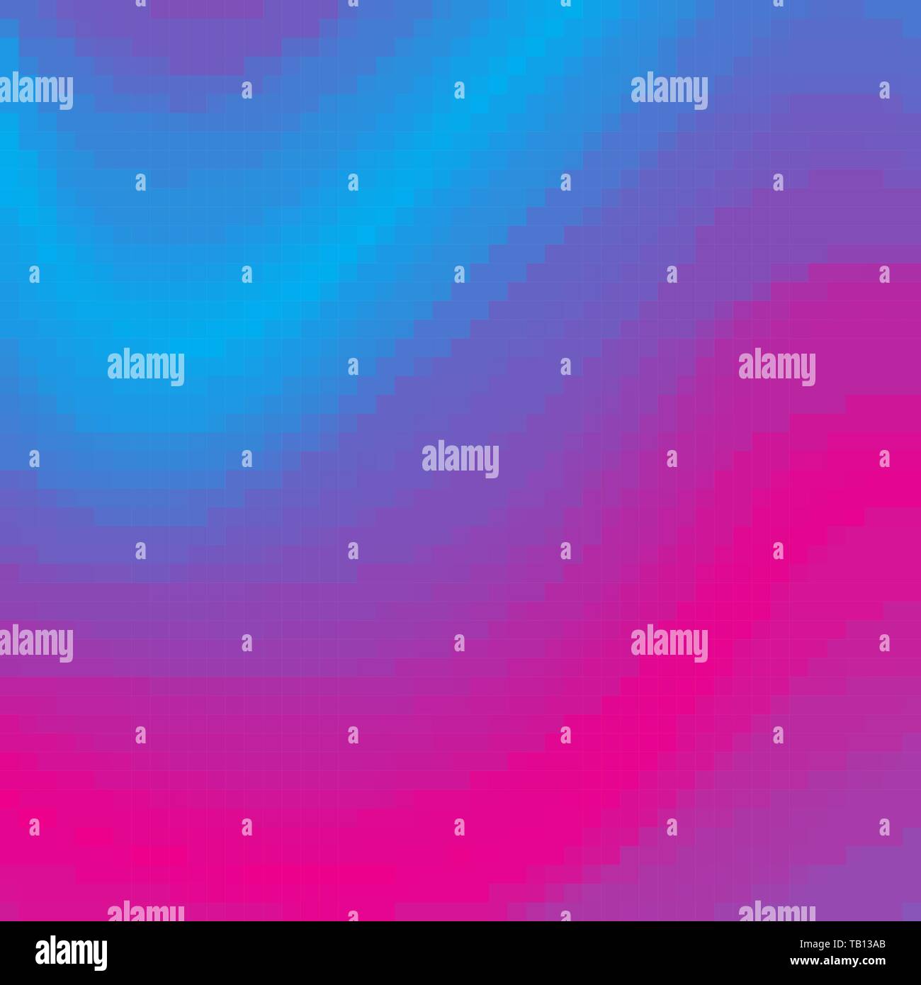 Pixel Art Hintergrund. Vector Illustration. Abstrakte Muster mit quadratischen Pixeln. Mosaik Hintergrund Stock Vektor