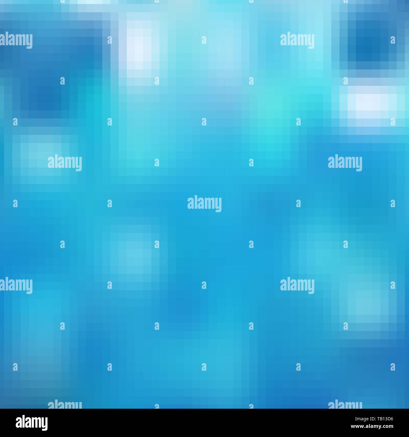 Pixel Art Hintergrund. Vector Illustration. Abstrakte Muster mit quadratischen Pixeln. Mosaik Hintergrund Stock Vektor