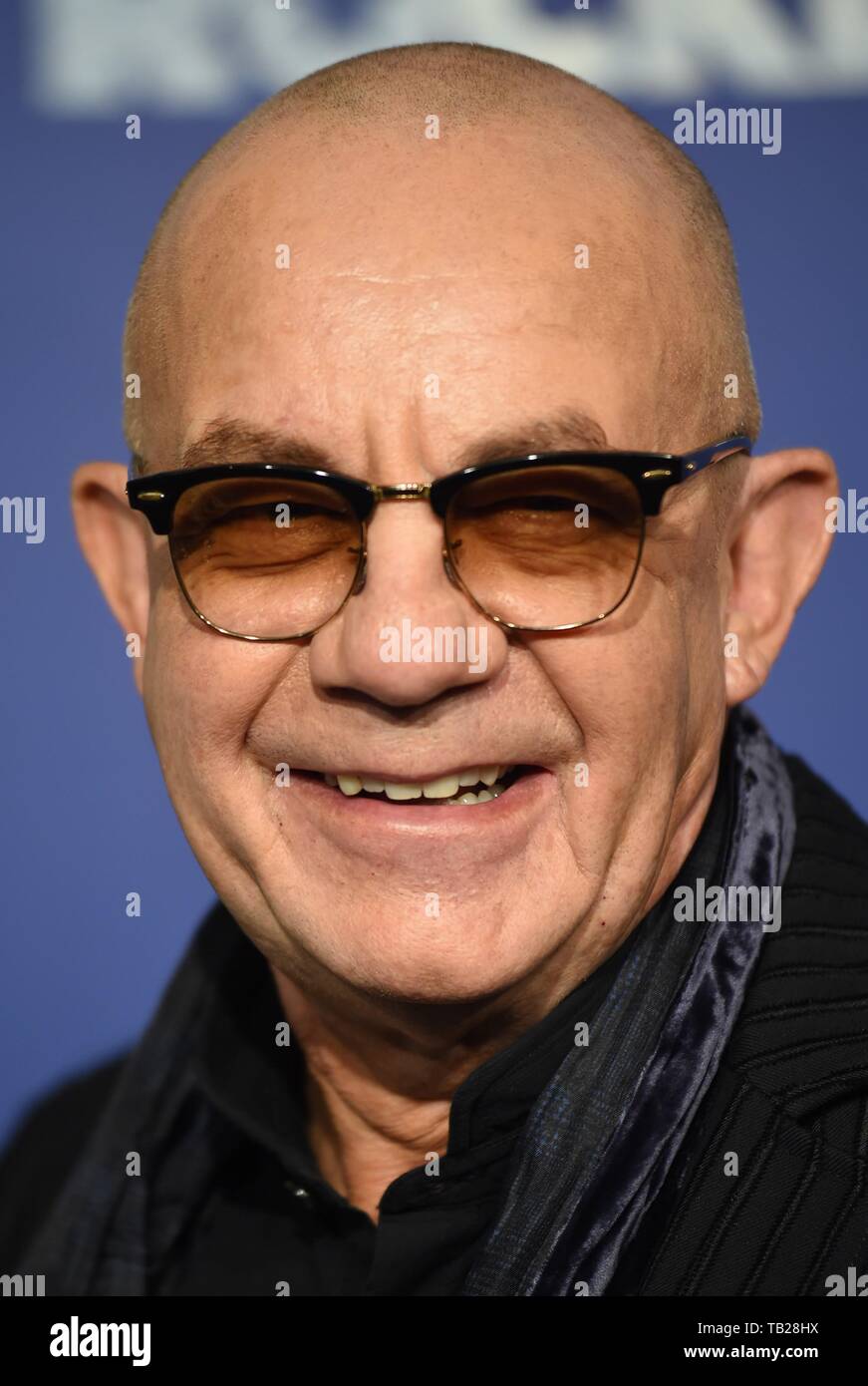 New York, NY, USA. 29 Mai, 2019. Bernie Taupin in der Ankunftshalle für ROCKETMAN Premiere, der Alice Tully Hall im Lincoln Center, New York, NY 29. Mai 2019. Credit: Kristin Callahan/Everett Collection/Alamy leben Nachrichten Stockfoto