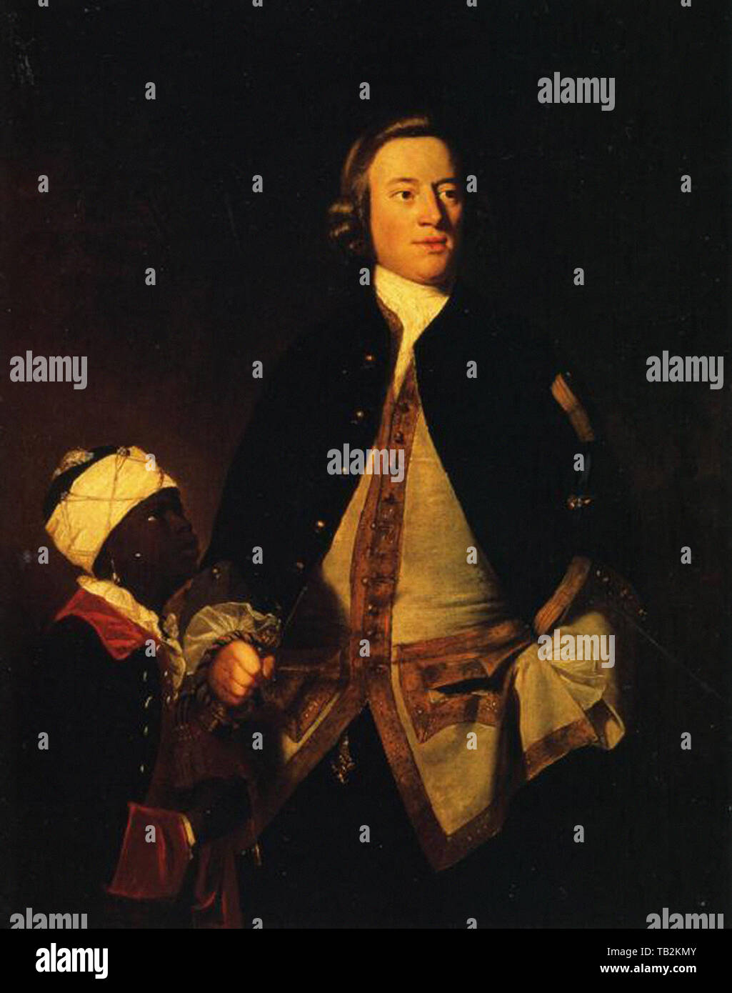 Joshua Reynolds - Paul Henry Ourry C 1748 Stockfoto