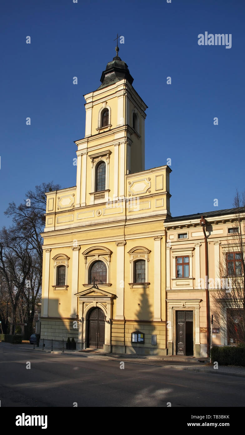 Kloster des Ordens der Brüder Johanniter in Cieszyn. Polen Stockfoto