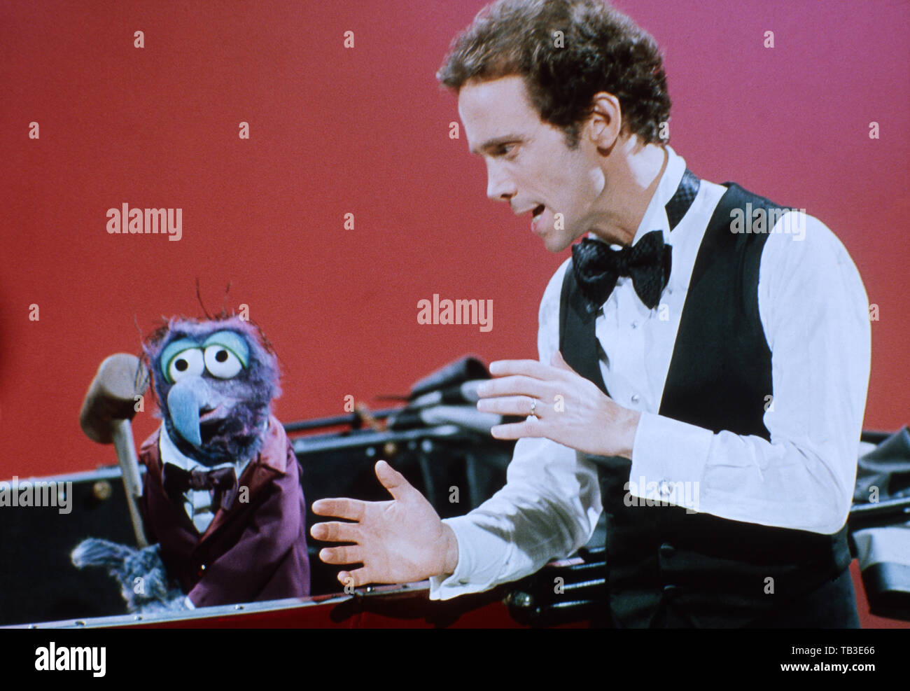 Der Muppet Show, Fernsehserie, USA/Großbritannien 1976 - 1981, Comedyshow mit Puppen und Gaststar Joel Grey Stockfoto