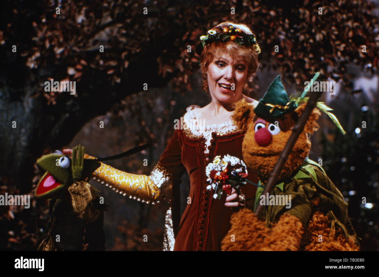 Der Muppet Show, Fernsehserie, USA/Großbritannien 1976 - 1981, Comedyshow mit Puppen und Gaststar Lynn Redgrave Stockfoto