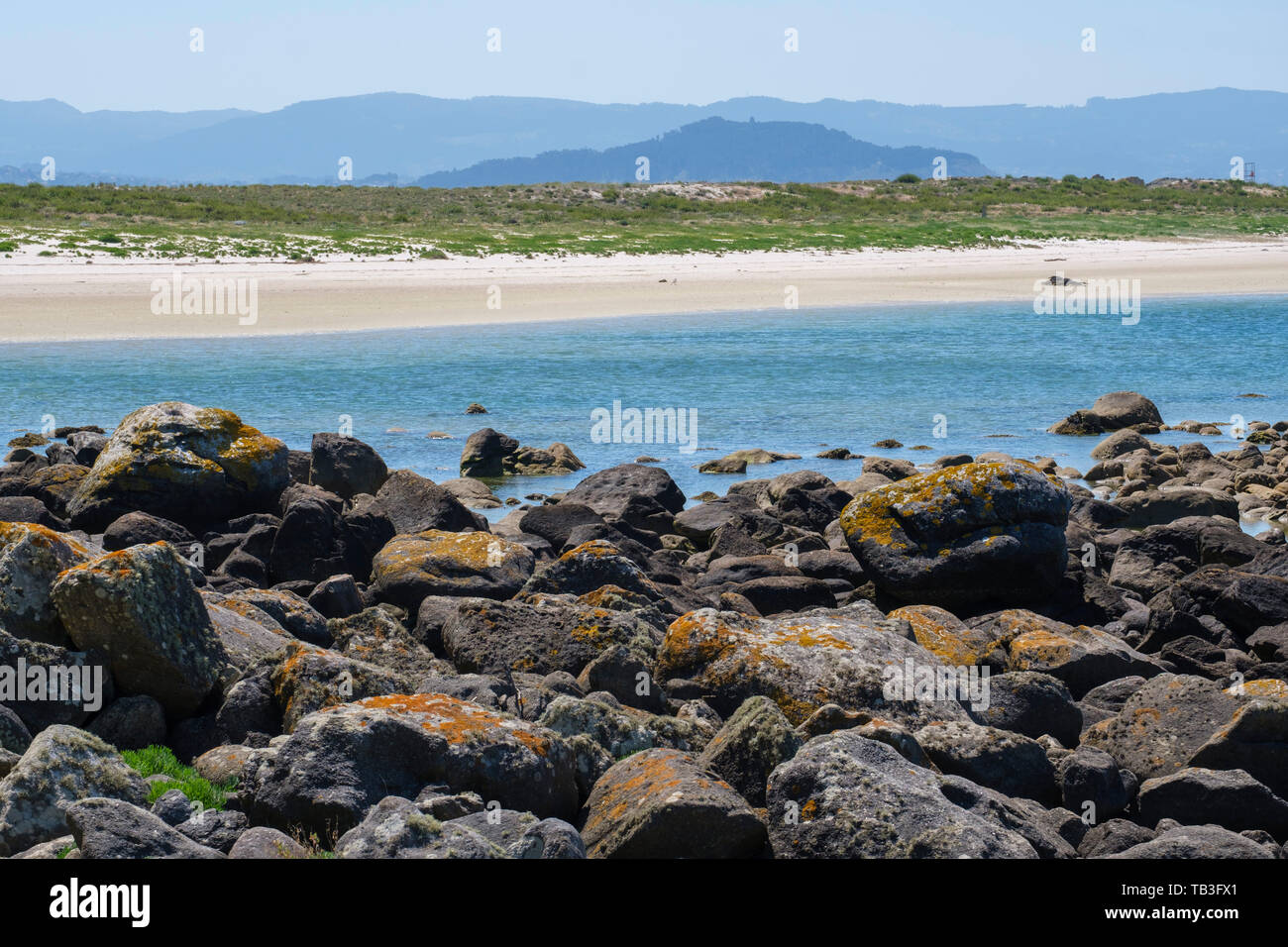 Cies Inseln, Galicien, Spanien, Europa Stockfoto