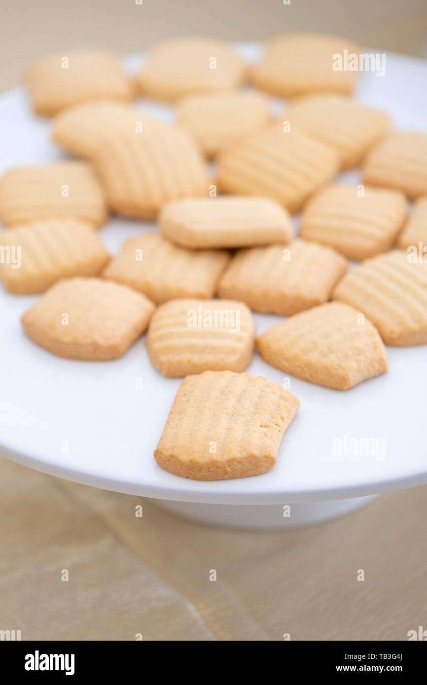 Butter cookies Stockfoto