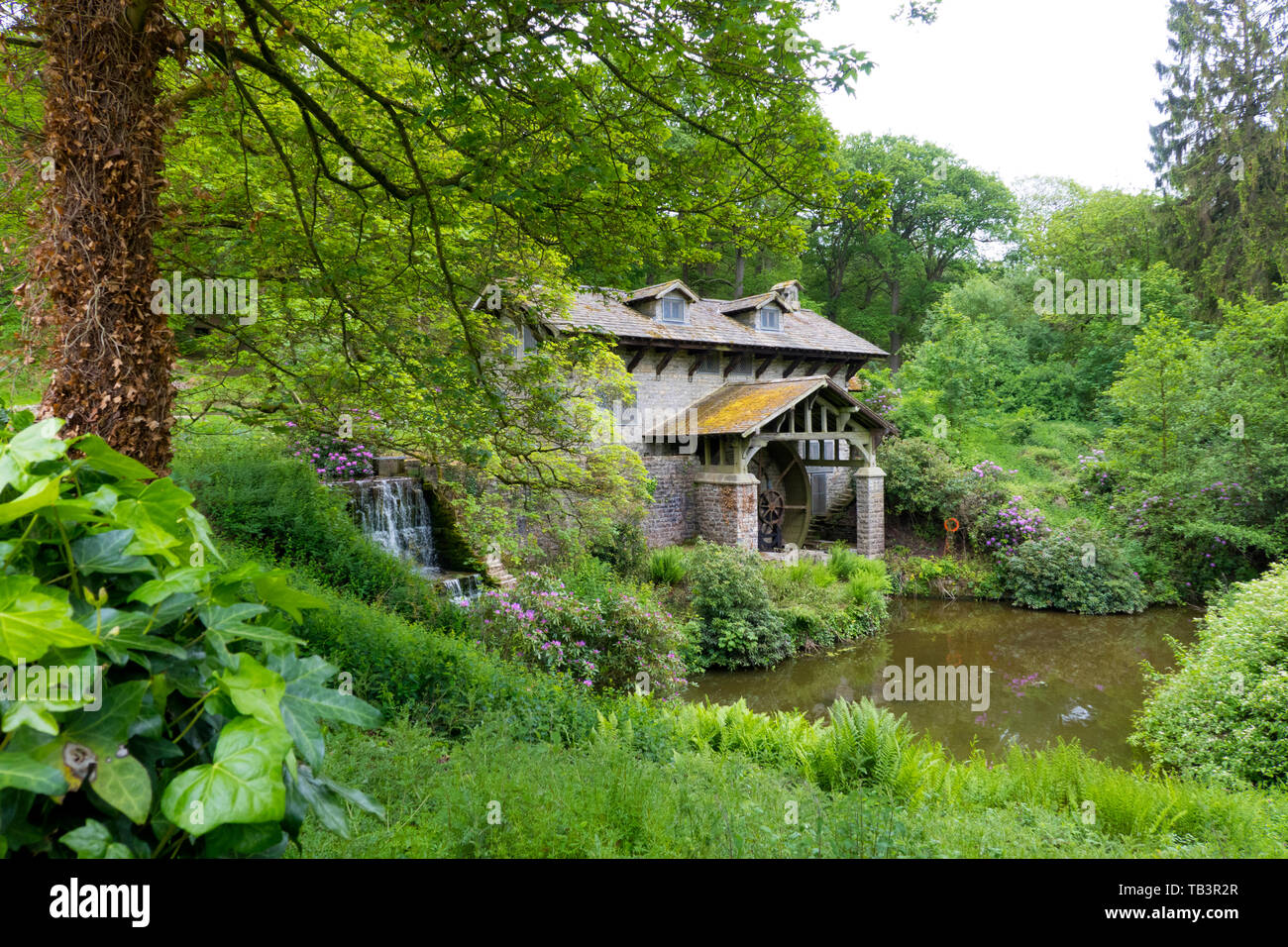 Osmaston Sägewerk, Osmaston Park Derbyshire UK Stockfoto