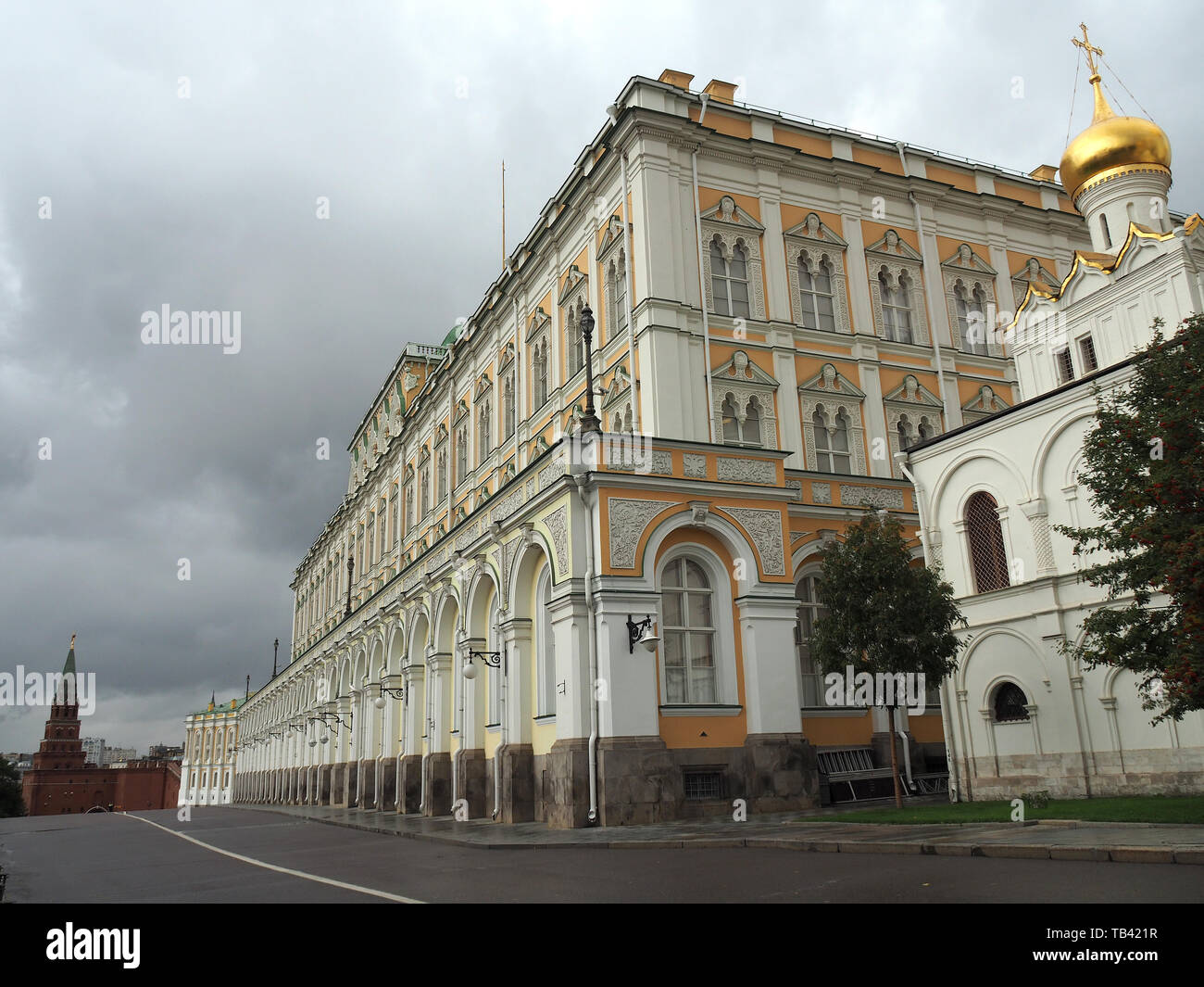 Großer Kremlpalast, Moskau, Russland Stockfoto