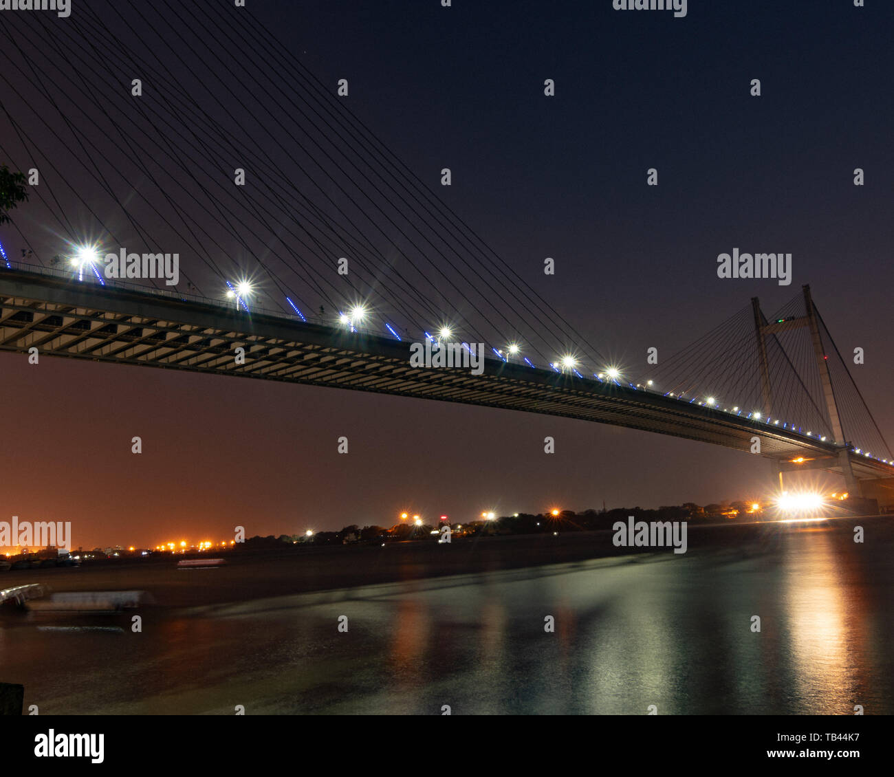 VidyaSagar Setu, Kolkata Stockfoto