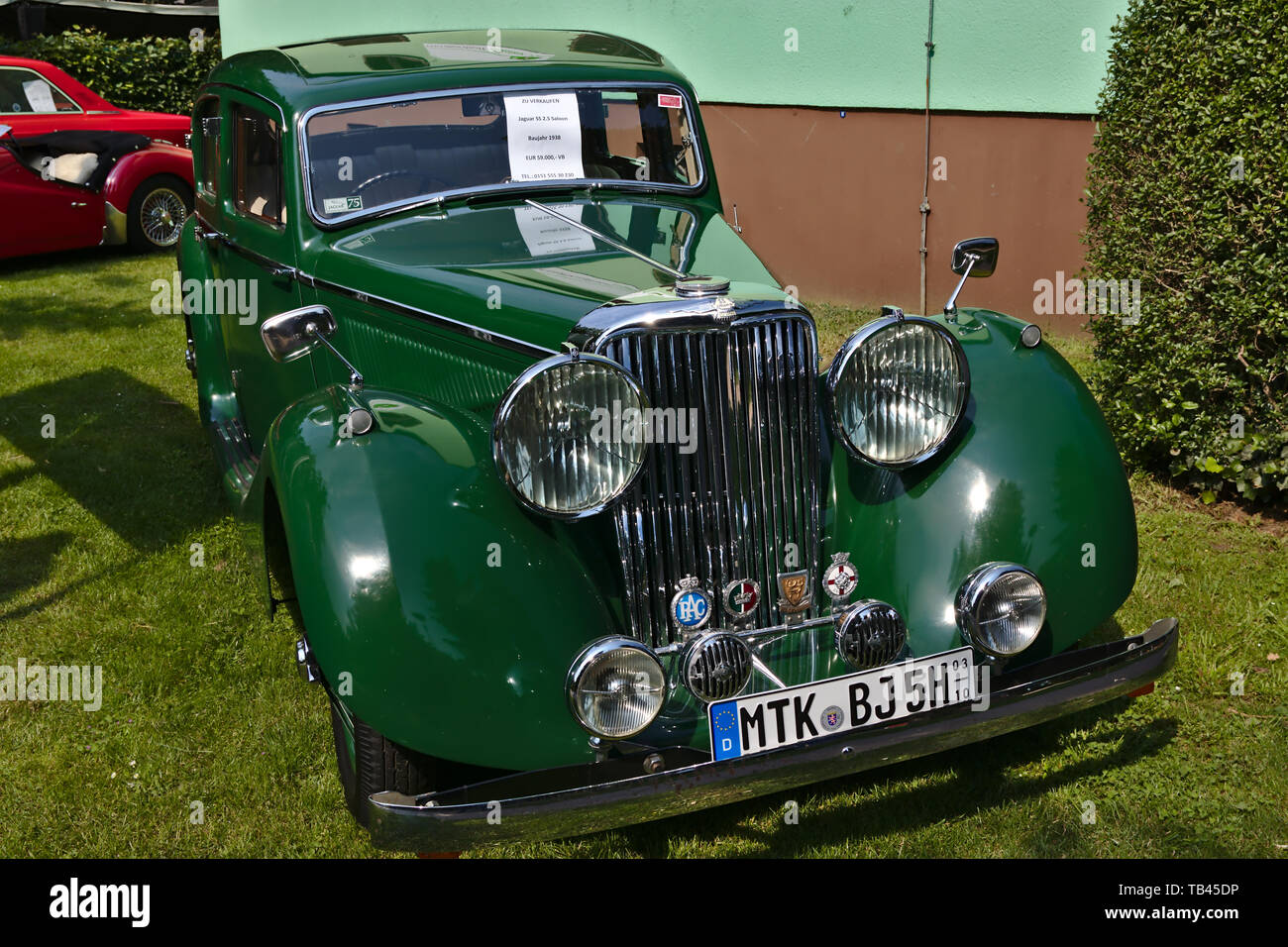 Classic Car Show Klassikertage Hattersheim Deutschland Mai 2019 Stockfoto