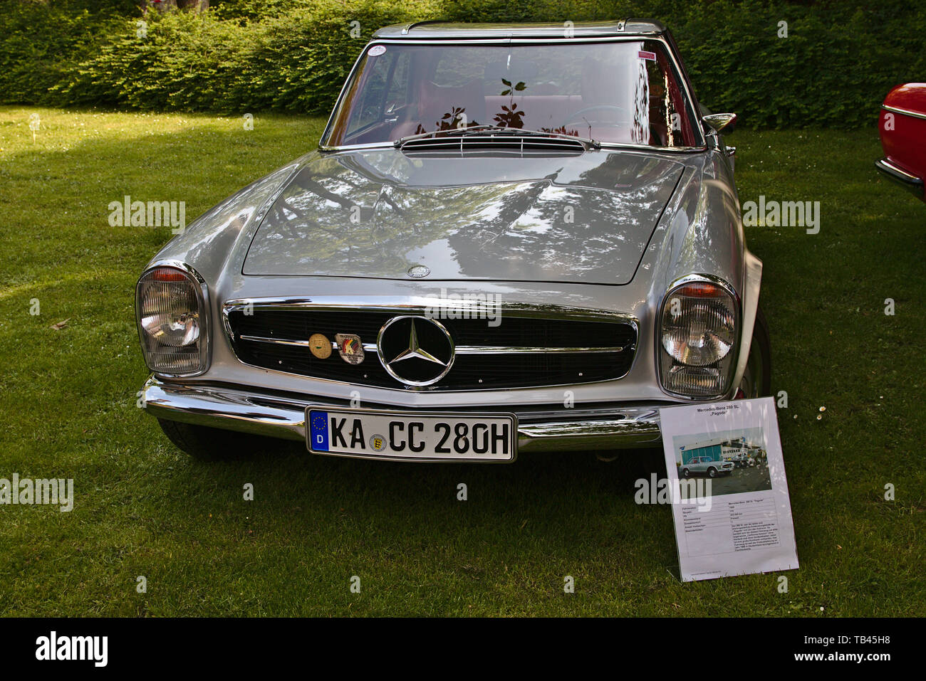 Classic Car Show Klassikertage Hattersheim Deutschland Mai 2019 Stockfoto