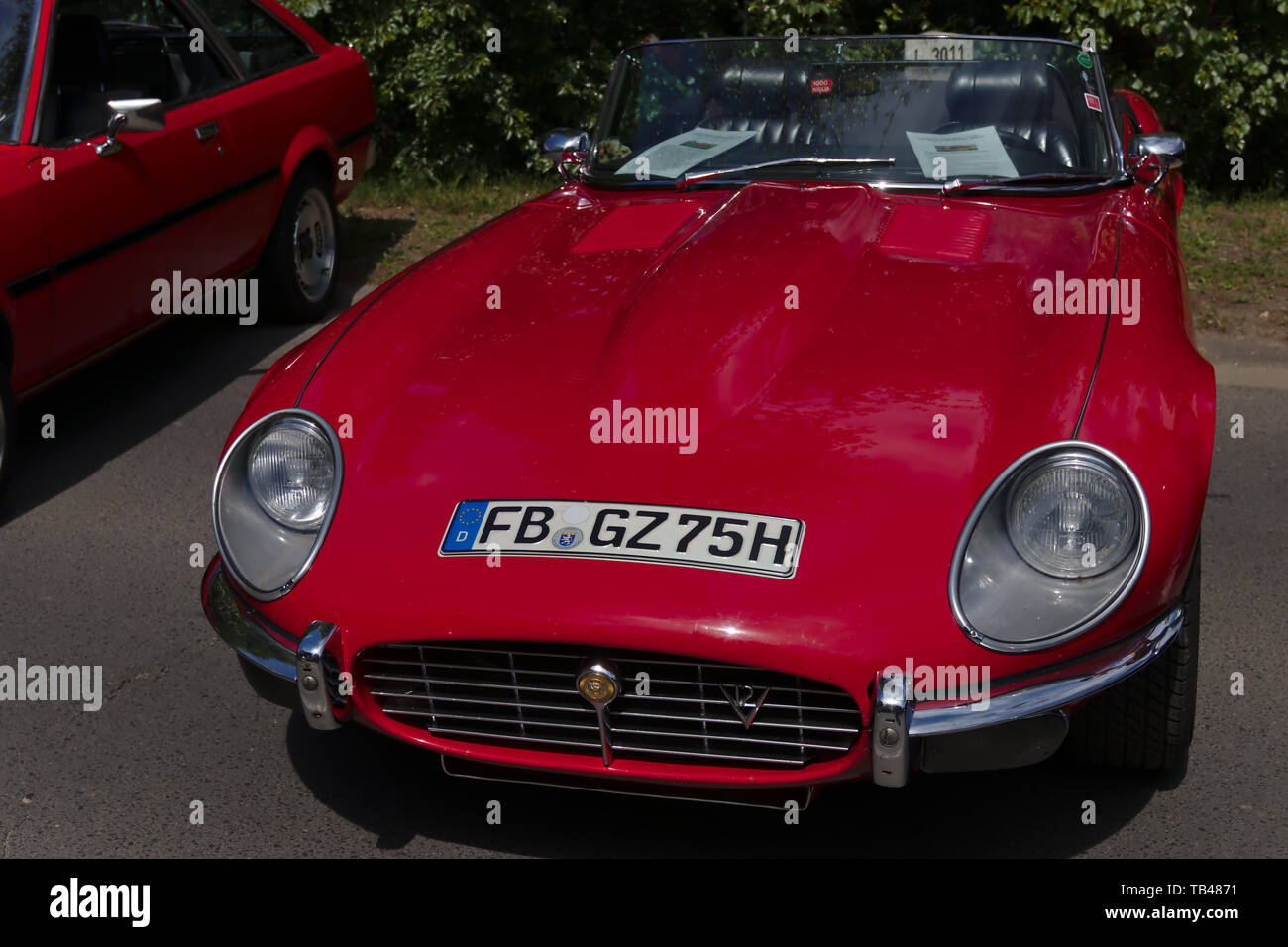 Classic Car Show Klassikertage Hattersheim Deutschland Mai 2019 Stockfoto