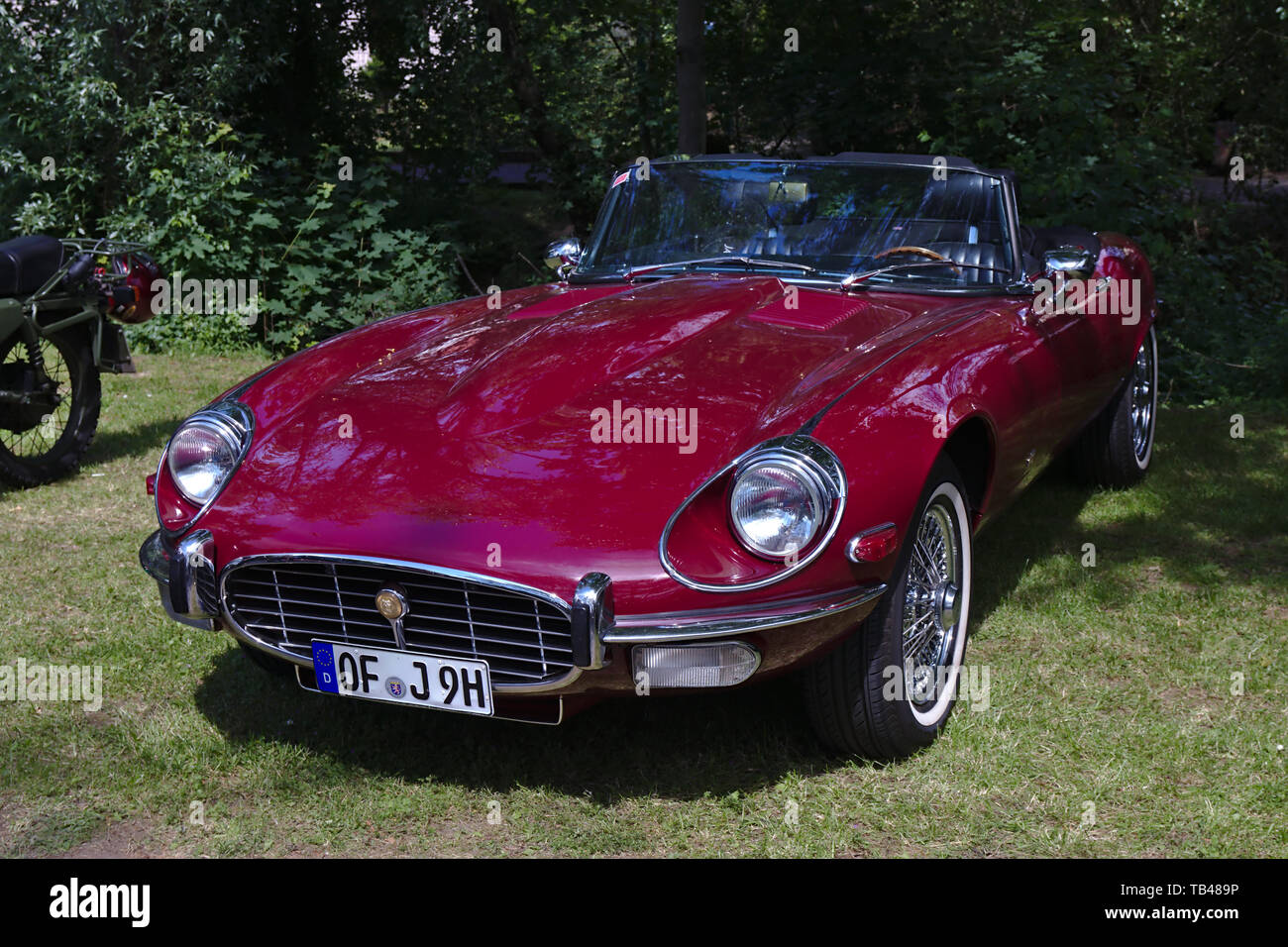 Classic Car Show Klassikertage Hattersheim Deutschland Mai 2019 Stockfoto