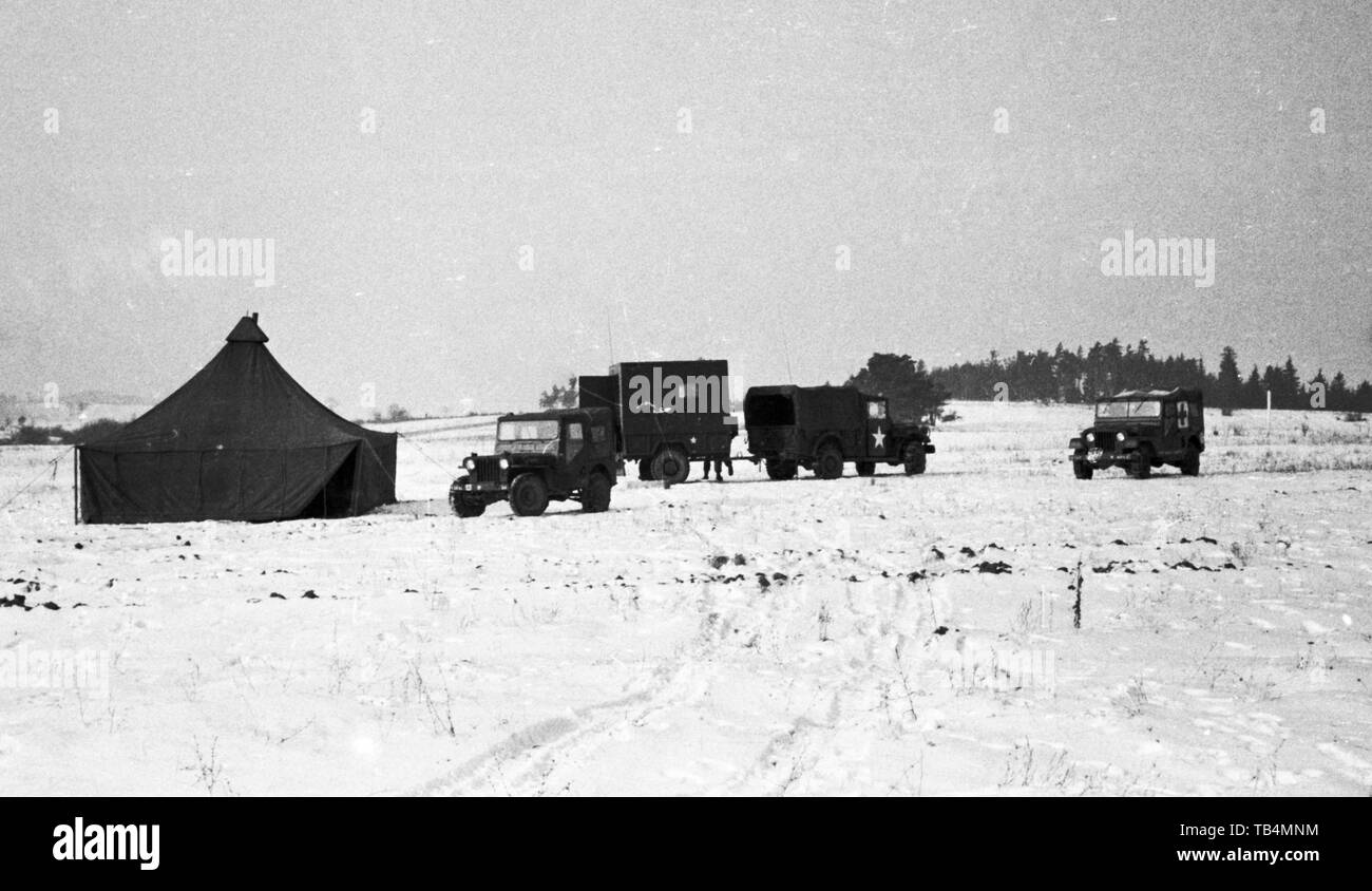 US-Armee/United States Army 74th Field Artillery Battalion Stockfoto