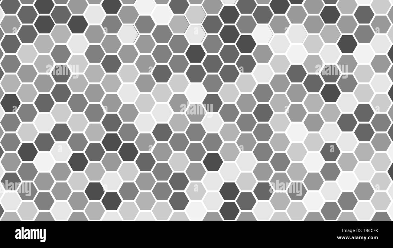 Abstrakte hexagon Muster Hintergrund mit Kopie Platz für Text und Werbung. Geometrische Muster mit Wiederholbare Formen. Sechseckige futuristische Mosaik Stockfoto