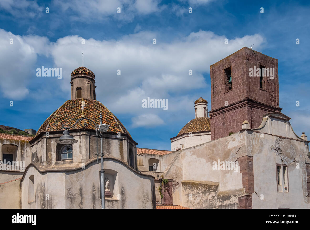 Bosa, Provinz Oristano, einem malerischen Dorf mit antiken Wurzeln, Sardinien, Italien. Stockfoto