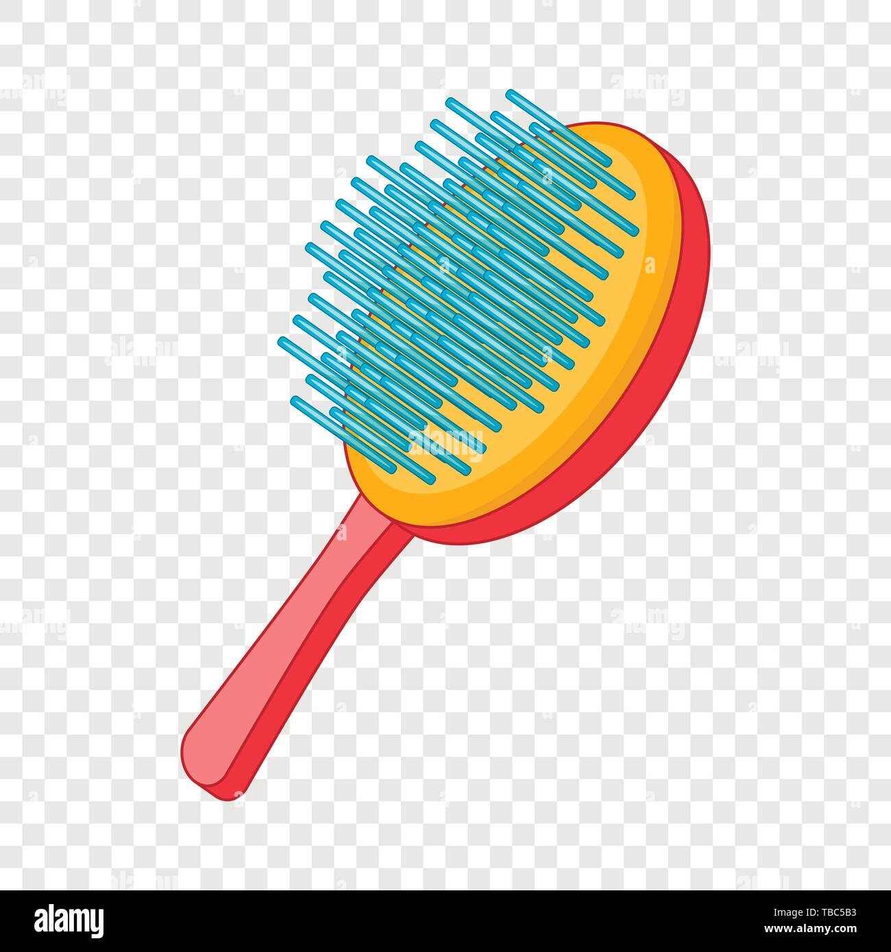 Pet Pinselsymbol, Cartoon Stil Stock Vektor