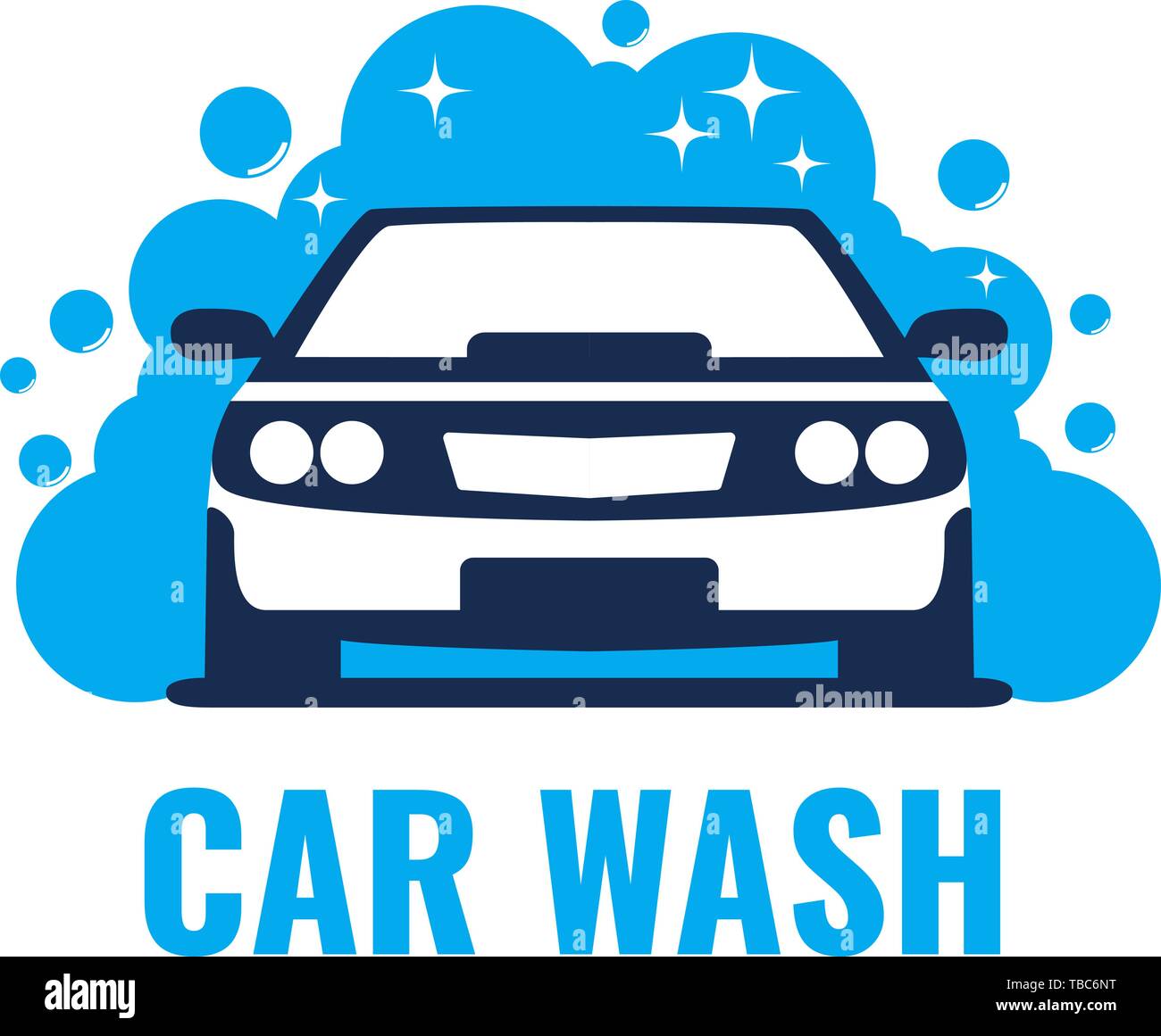 Reinigung Auto waschen Icon Set. Einfache Reinigung Auto waschen Vector  Icons für Web Design auf weißem Hintergrund Stock-Vektorgrafik - Alamy