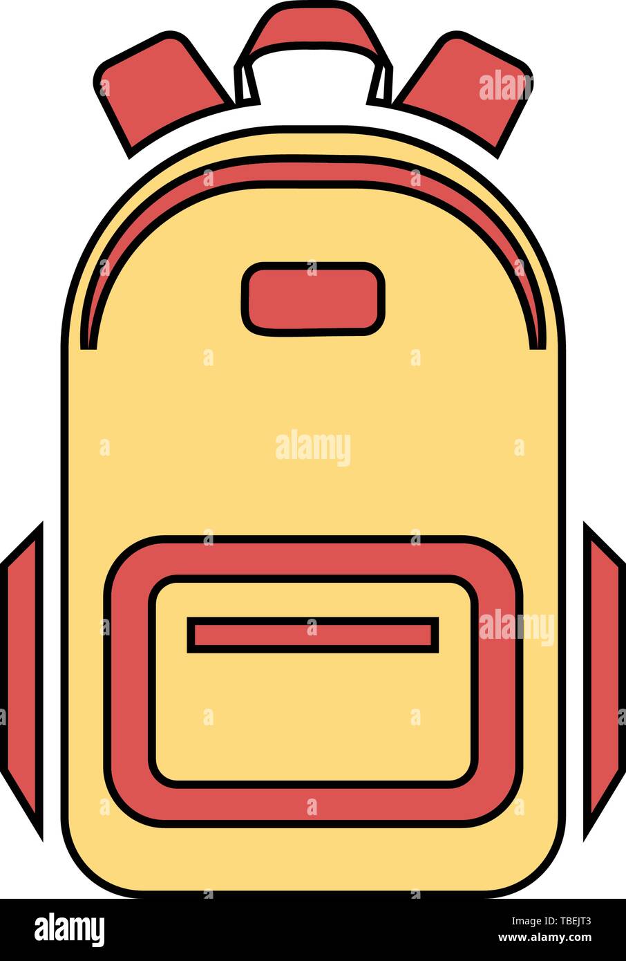 Rucksack icon-Schule Rucksack Symbol Vektor Stock Vektor