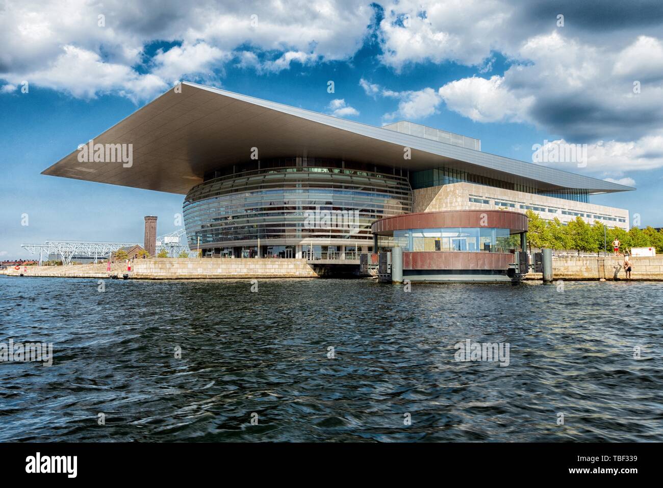 Royal Opera auf der Insel Holmen, Kopenhagen, Dänemark Stockfoto