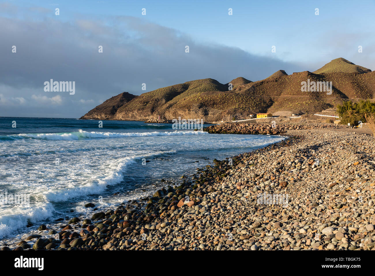 Los Caserones, La Aldea de San Nicolas de Tolentino auf Gran Canaria, Spanien Stockfoto