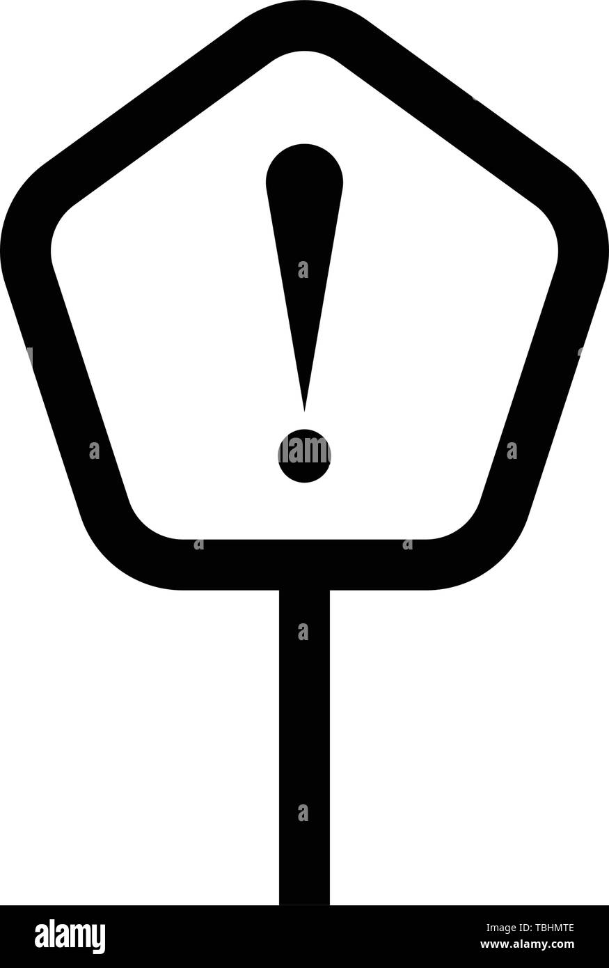 Schild Symbol Warnung Schild Vektor Alamy