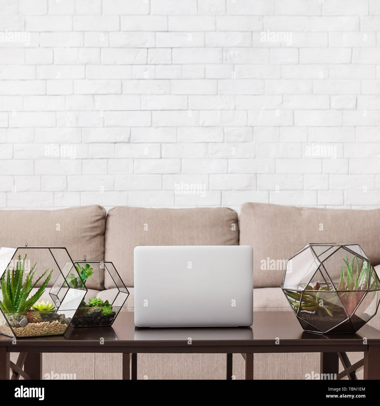 Modernes Interieur Konzept Stockfoto
