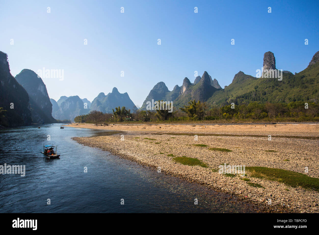 Shanqing Shuixiu Lijiang Galerie Stockfoto