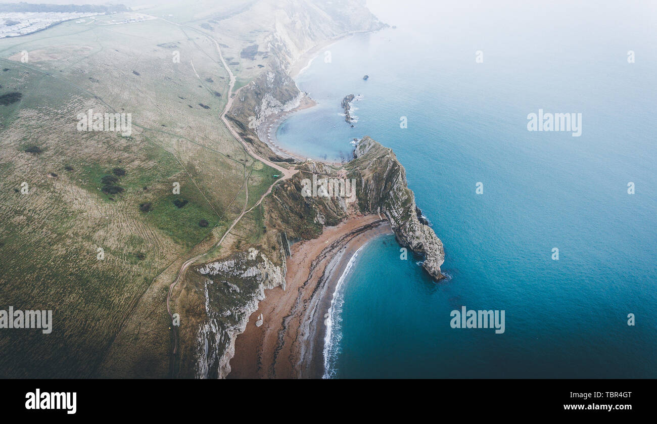 Britische Jurassic Küste.. Stockfoto
