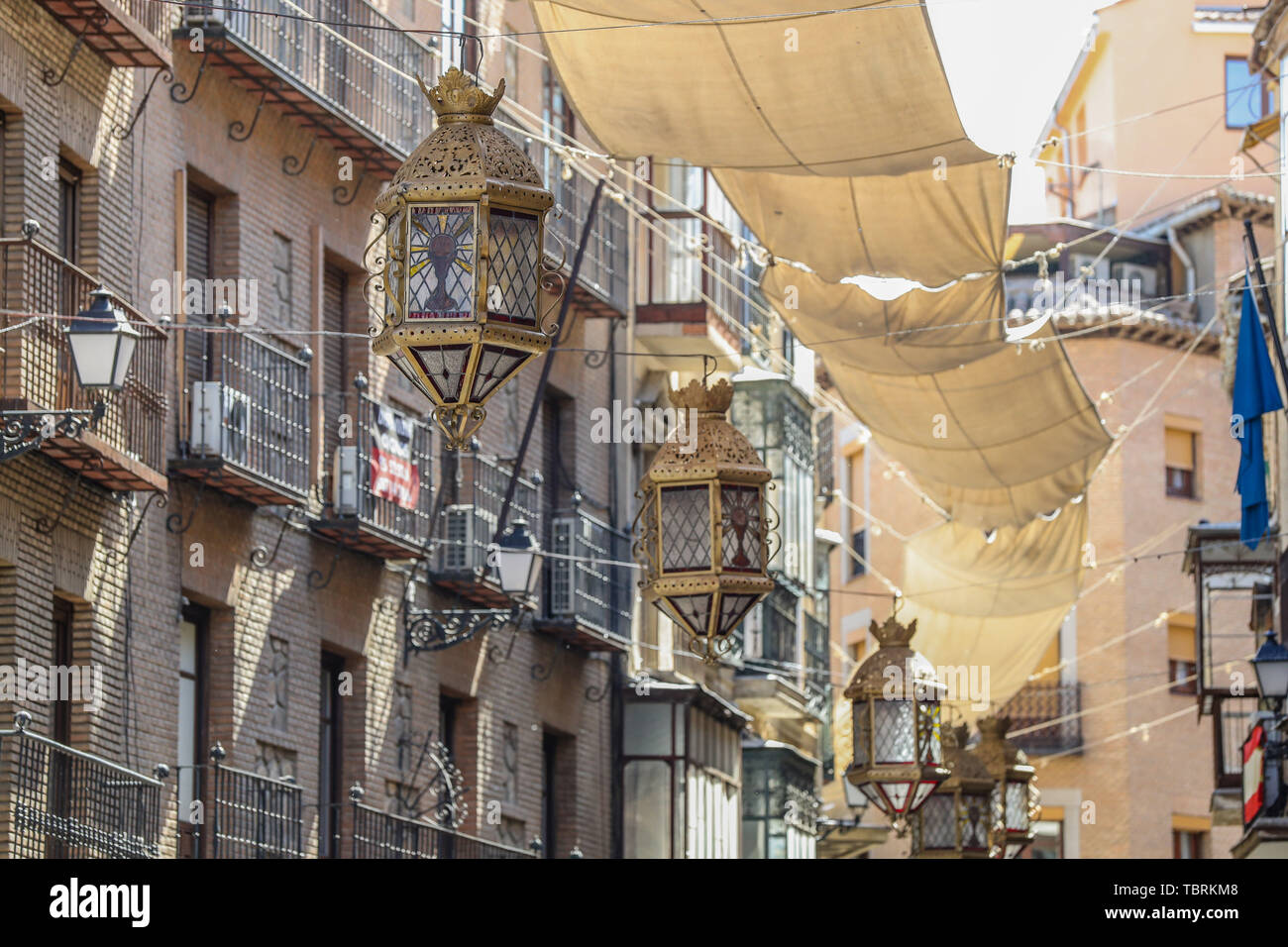 Blick auf die Stadt Toledo county Spaniens in der Provinz von Toledo, Autonome Gemeinschaft Kastilien-La Mancha in Spanien. (Foto: VANESSA CARVALHO/BRA Stockfoto