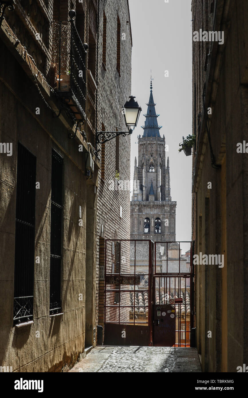 Blick auf die Stadt Toledo county Spaniens in der Provinz von Toledo, Autonome Gemeinschaft Kastilien-La Mancha in Spanien. (Foto: VANESSA CARVALHO/BRA Stockfoto