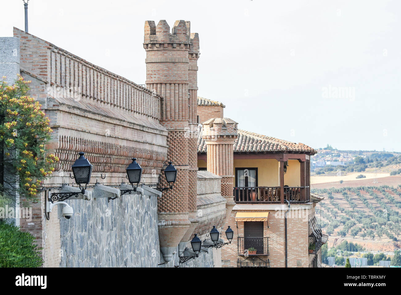 Blick auf die Stadt Toledo county Spaniens in der Provinz von Toledo, Autonome Gemeinschaft Kastilien-La Mancha in Spanien. (Foto: VANESSA CARVALHO/BRA Stockfoto