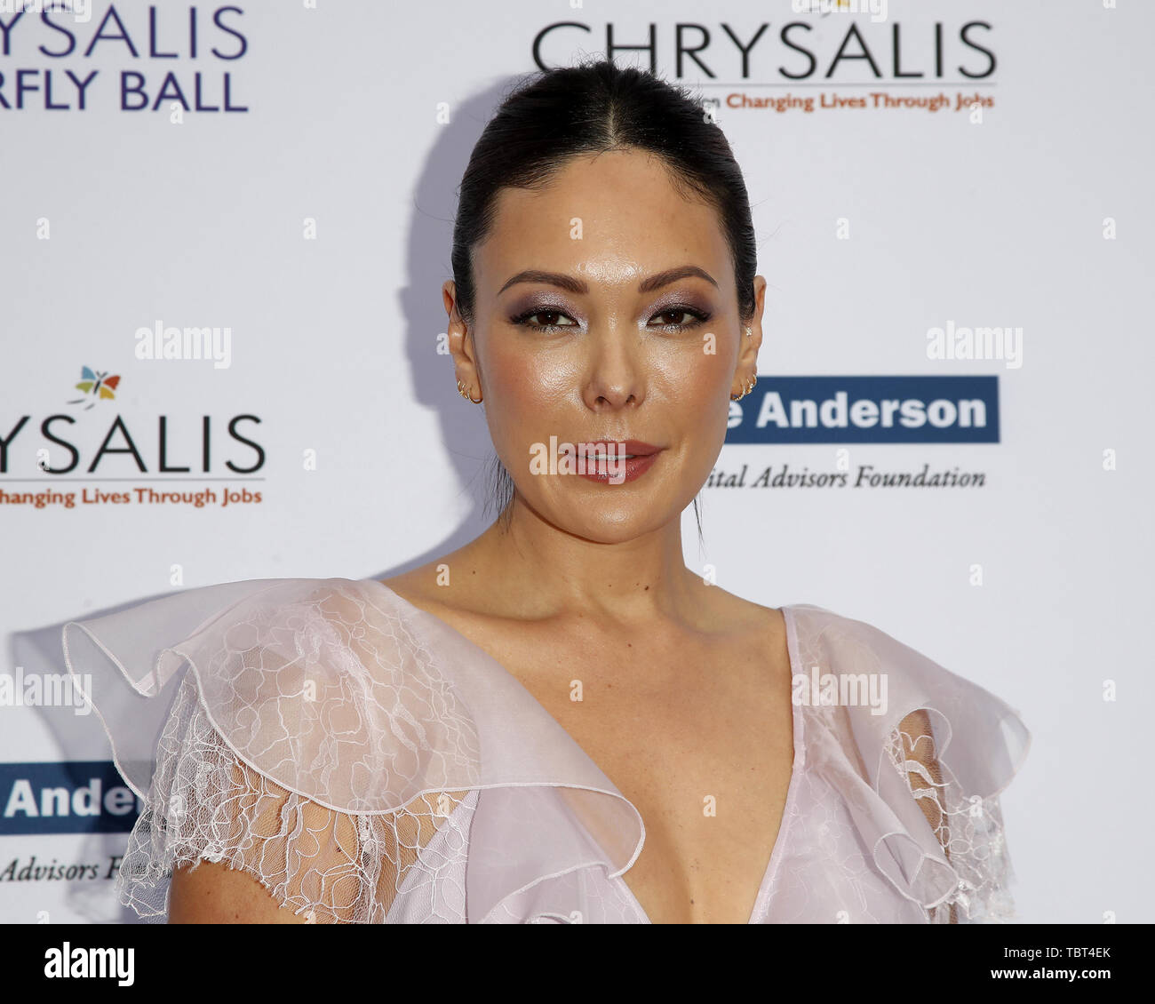 Juni 1, 2019 - Los Angeles, CA, USA - LOS ANGELES - Jun 1: Lindsay Preis auf der 18. jährlichen Chrysalis Butterfly Ball am privaten Wohnsitz am 1. Juni 2019 in Los Angeles, CA (Credit Bild: © Kay Blake/ZUMA Draht) Stockfoto