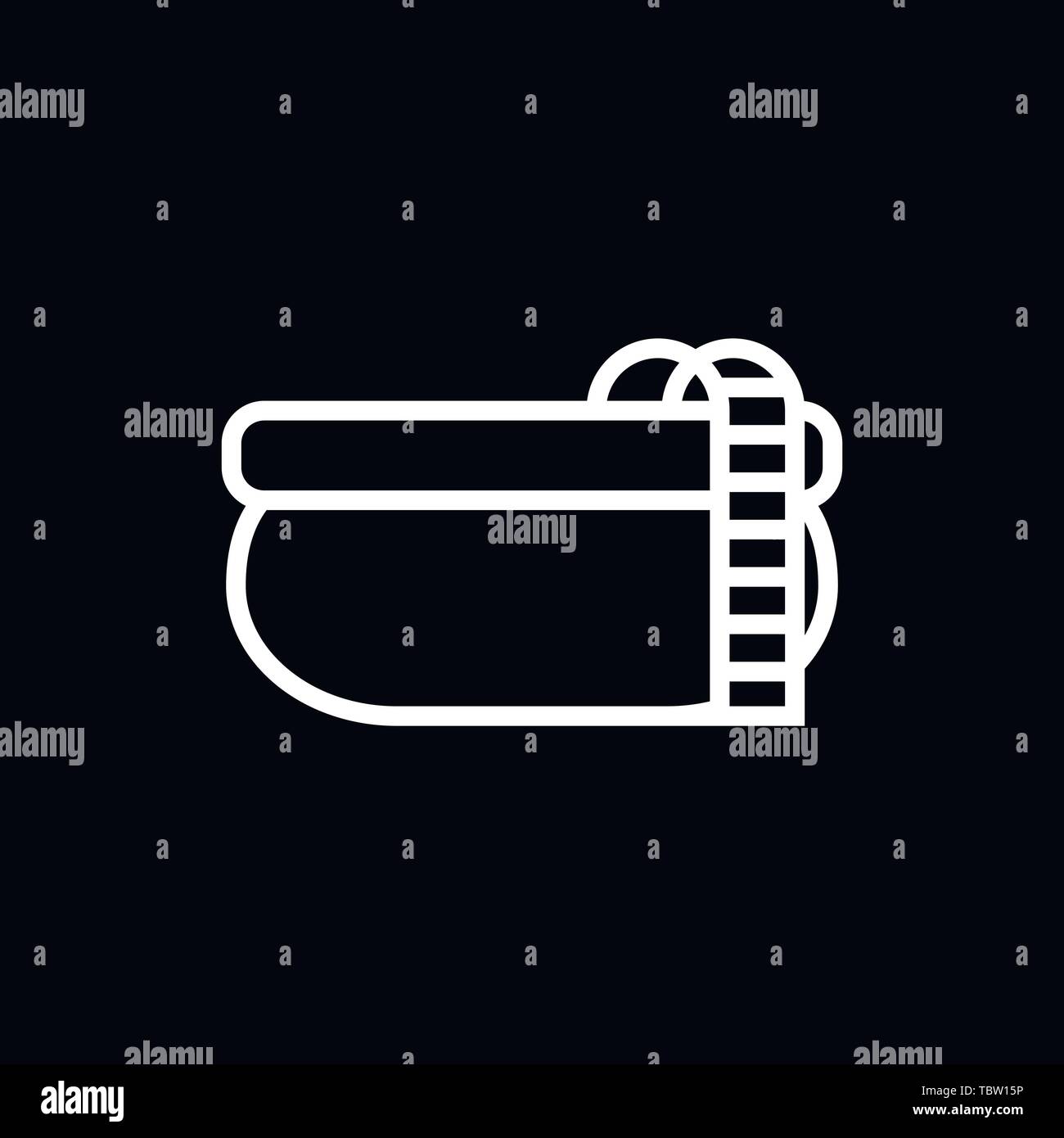 Pool flachbild Symbol vektor Symbol Stock Vektor