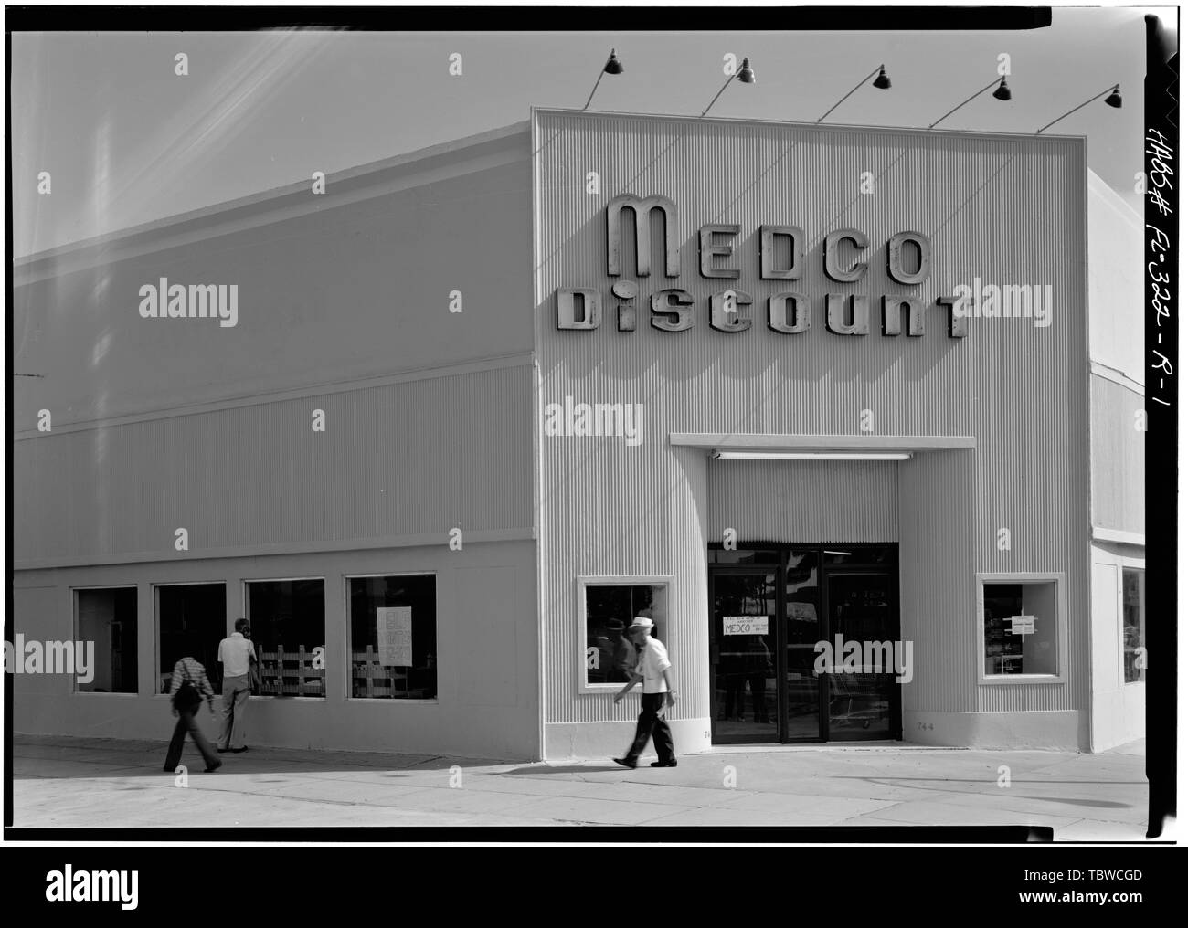 HAUPTEINGANG Medco Discount, 744 Lincoln Road Mall, Miami, MiamiDade County, FL Stockfoto