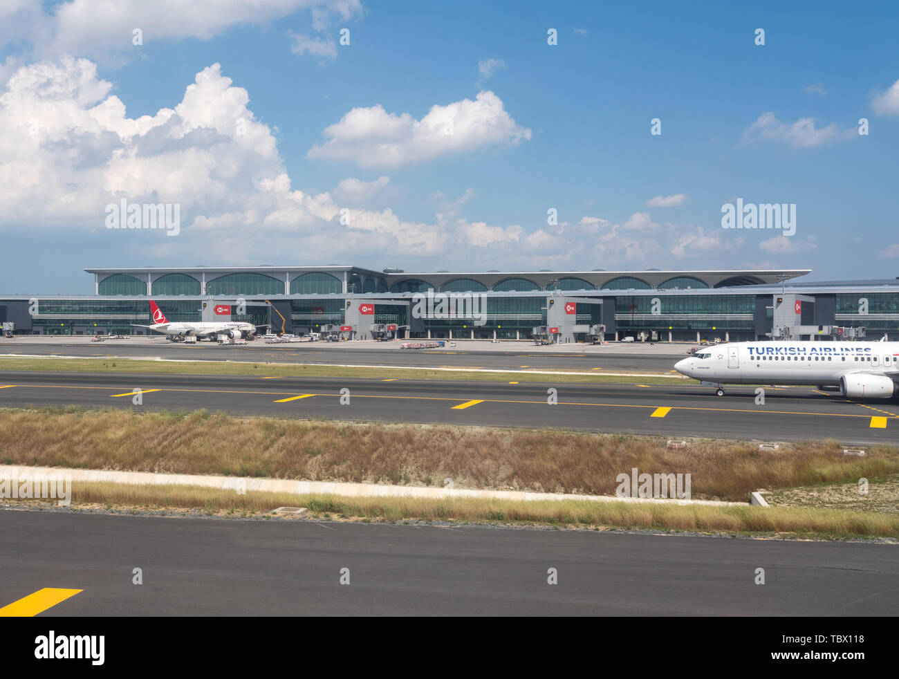 Neue Flughafen Istanbul in der Türkei Stockfoto