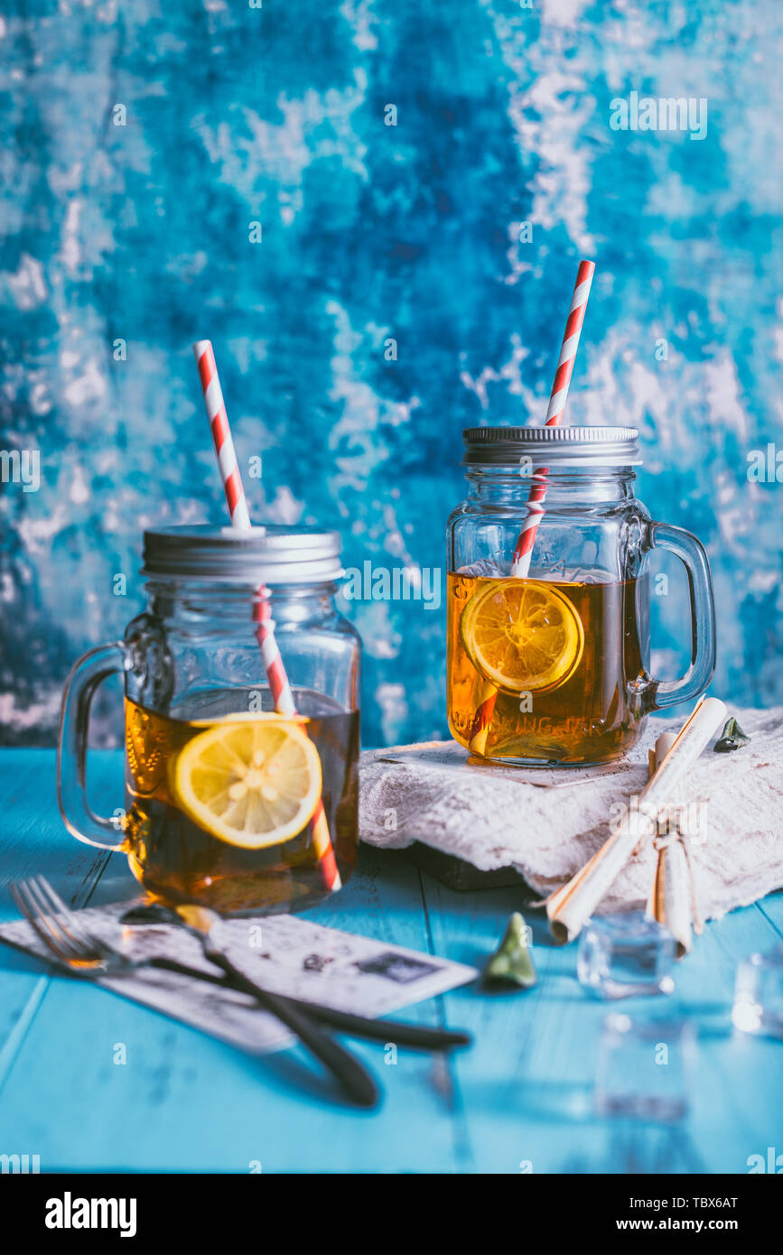 Schwarzer Eistee Stockfotos und -bilder Kaufen - Alamy