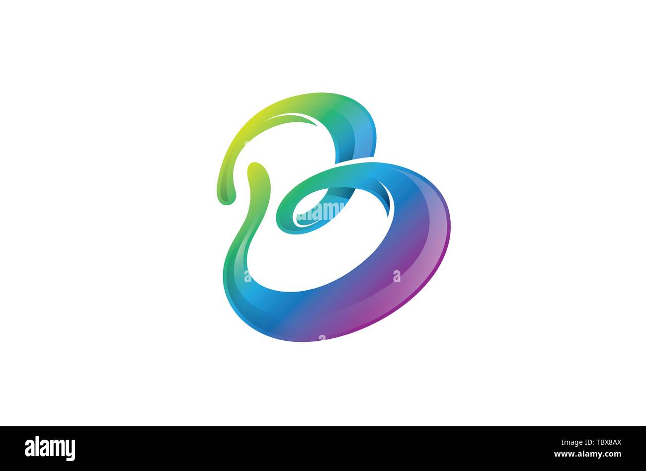 Große Farben Logo Vektor Symbol Design Illustration Stock Vektor