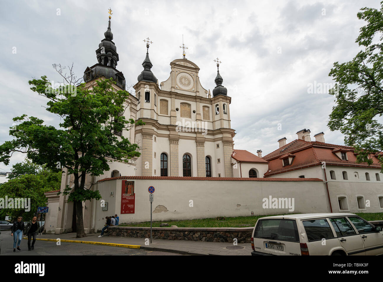 Vilnius, Litauen. Mai 2019. Einen externen Blick auf die Kirche von St. Michael, Vilnius Stockfoto