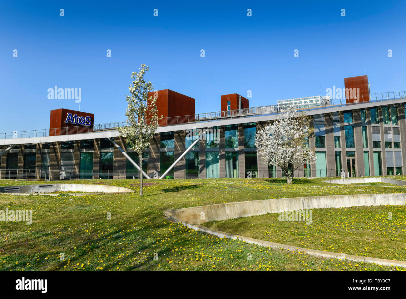 Atos Deutschland GmbH, im Studio, Adler, Treptow-Köpenick, Berlin, Deutschland, bin Studio, Adlershof, Deutschland Stockfoto