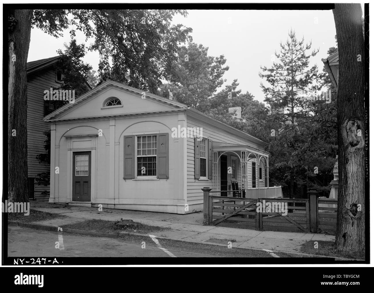 Main Street (Haus), Cooperstown, Otsego County, NY Stockfoto