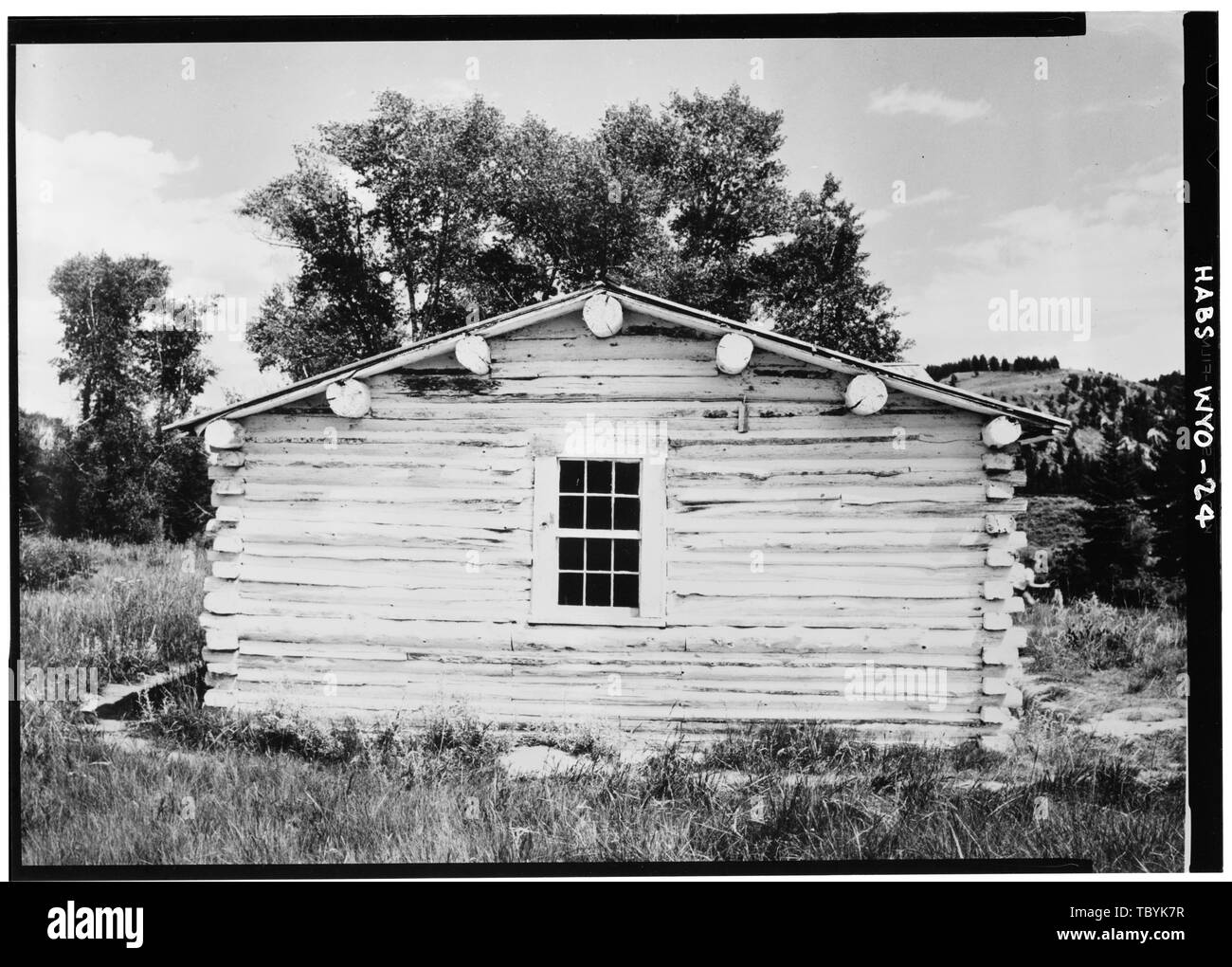 Von Menor Fähre (Museum), Snake River, Elche, Teton County, WY Menor, William D Stockfoto