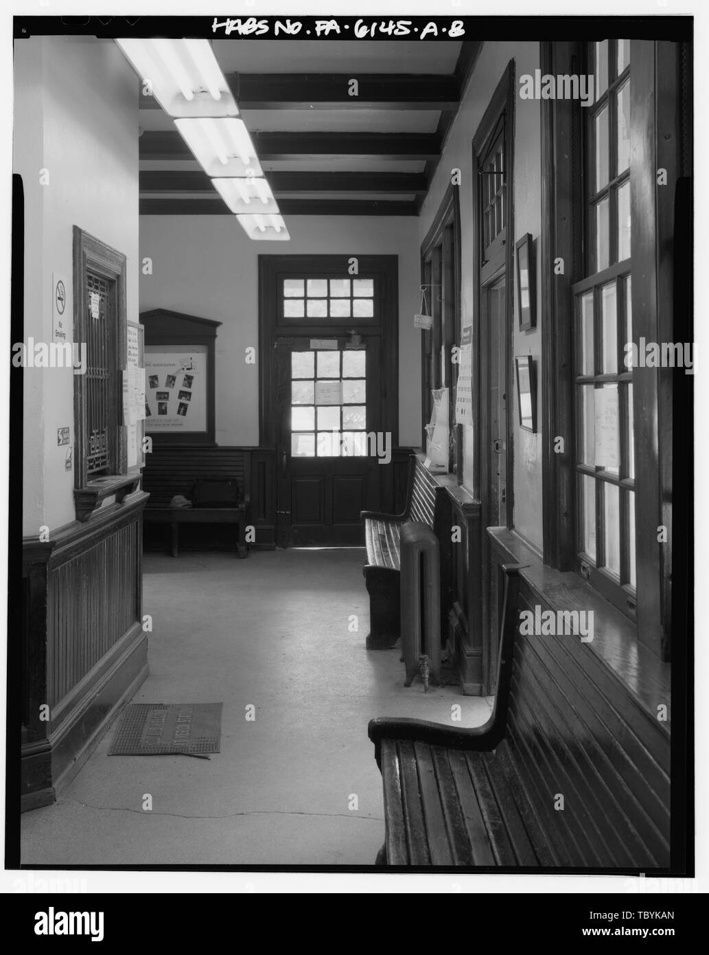 Merion Bahnhof, Hauptbahnhof, bürgerlichen Kreis, Merion Park, Montgomery County, PA Stockfoto