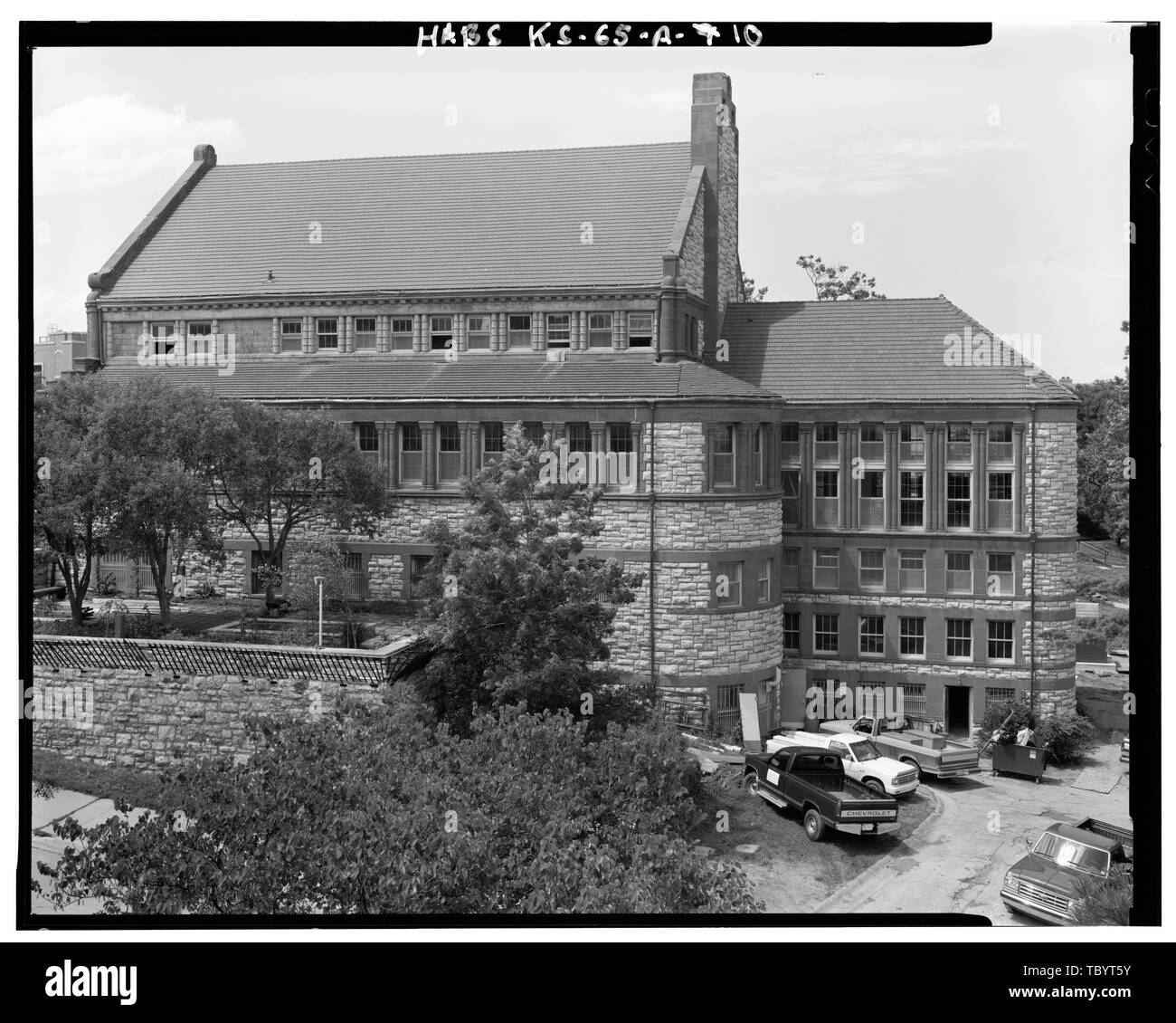 Norden ELEVATION Spooner Hall, Vierzehnte Street und Jayhawk Straße, Lawrence, Douglas County, KS Spooner, William B Van Brunt, Henry Van Brunt und Howe Architekten Newton, Barry, Fakultät sponsor HaaseDivine, David, Feld team Harrington, Steve, Feld team Marko, Eric, Feld team Renyer, Todd, Feld team Schmitz, Edward, Feld team Spurgin, Christopher, Feld team Universität von Kansas, in der Schule für Architektur und Städtebau, Sponsor historischen Mt. Broeckelmann oread Fonds, Sponsor, Kurt M, delineator Brunner, Kurt, delineator Capstack, Scott E, delineator Fernandez, Jose L, delineator Raymond, Ja Stockfoto