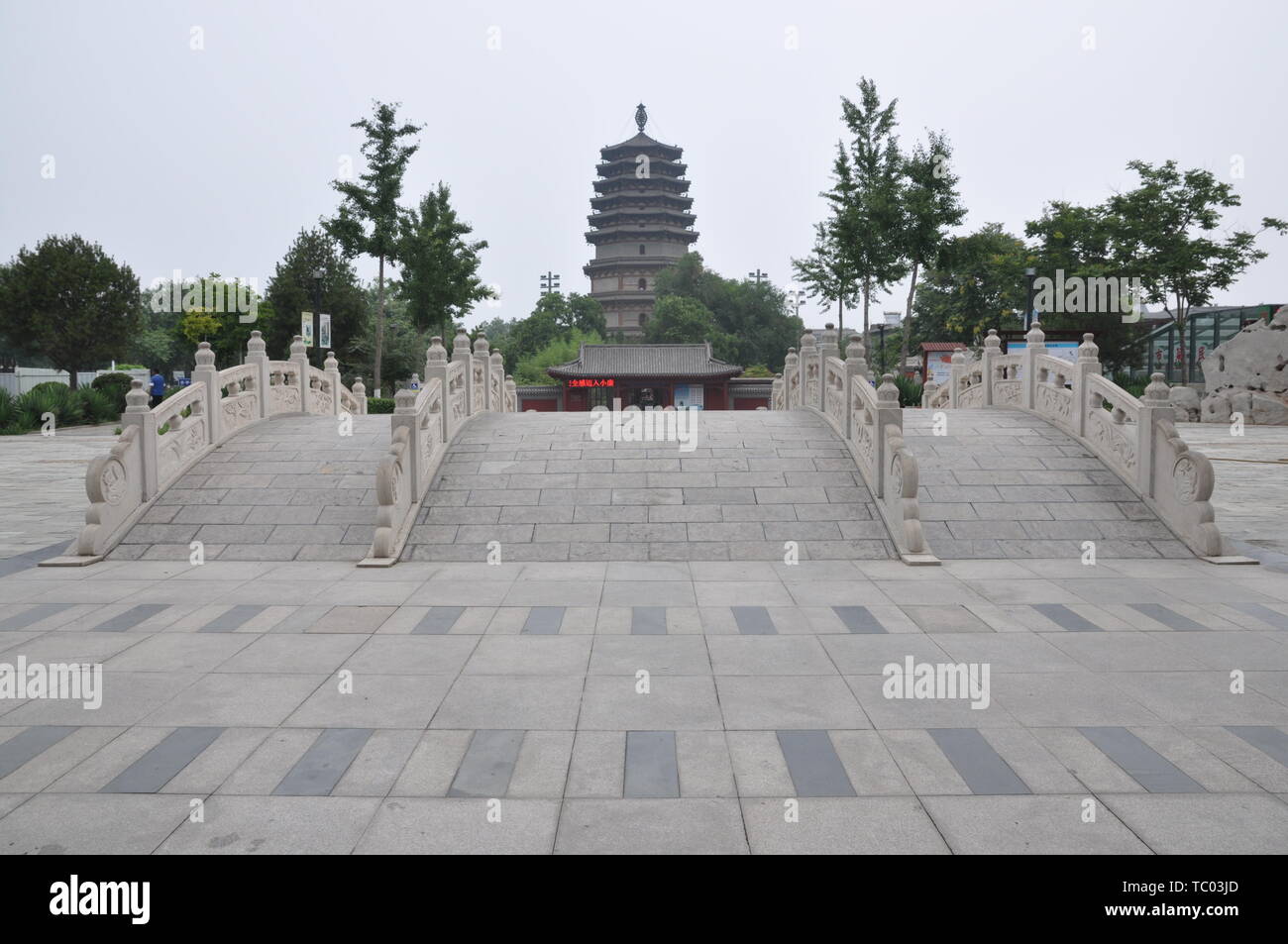 Tianning Tempel, Zhengding, Provinz Hebei Stockfoto