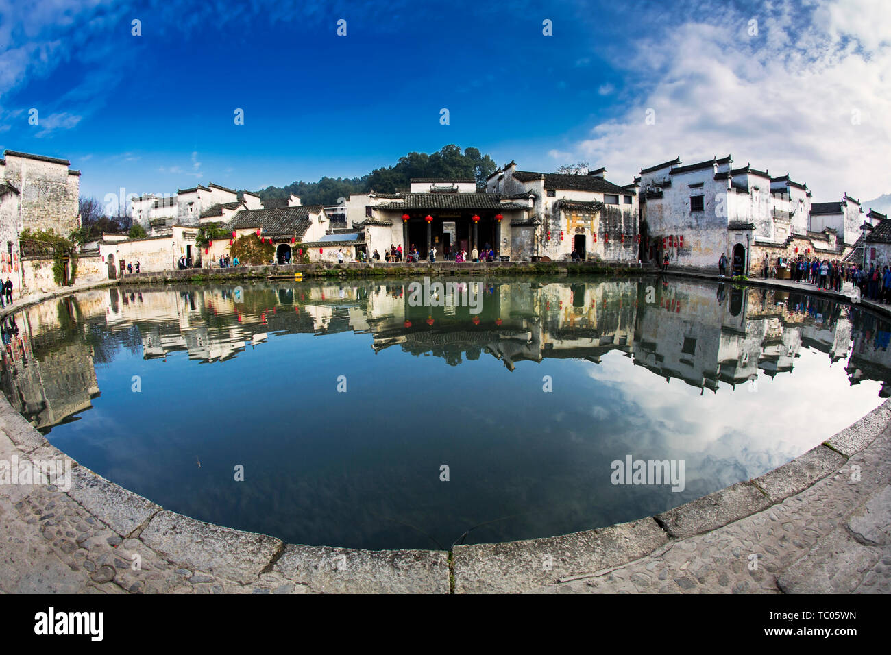 Hongcun Scenic Area, Huan County in der Provinz Anhui Stockfoto