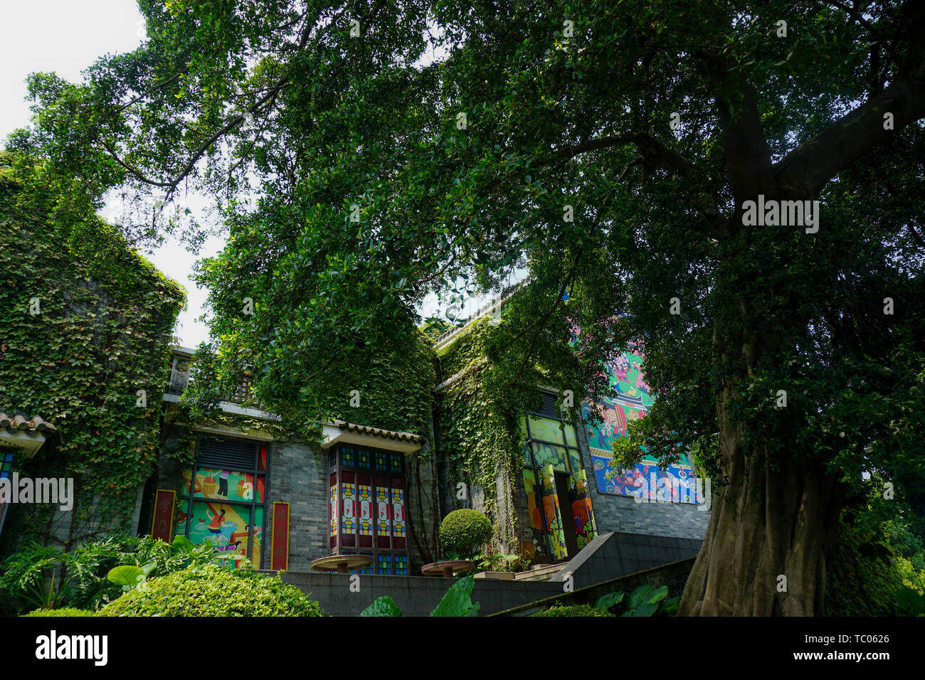 Lingnan Impressionen Park, Panyu, Guangzhou Stockfoto