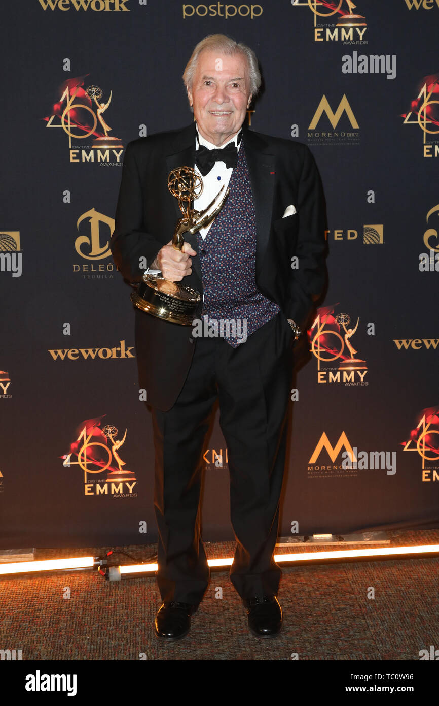 46. jährlichen Tagsüber Creative Arts Emmy Awards am Pasadena Civic Center in Pasadena, Kalifornien am Mai 3, 2019 Mit: Jacques Pepin Wo: Pasadena, Kalifornien, USA, wenn: 03. Mai 2019 Credit: Sheri Determan/WENN.com Stockfoto